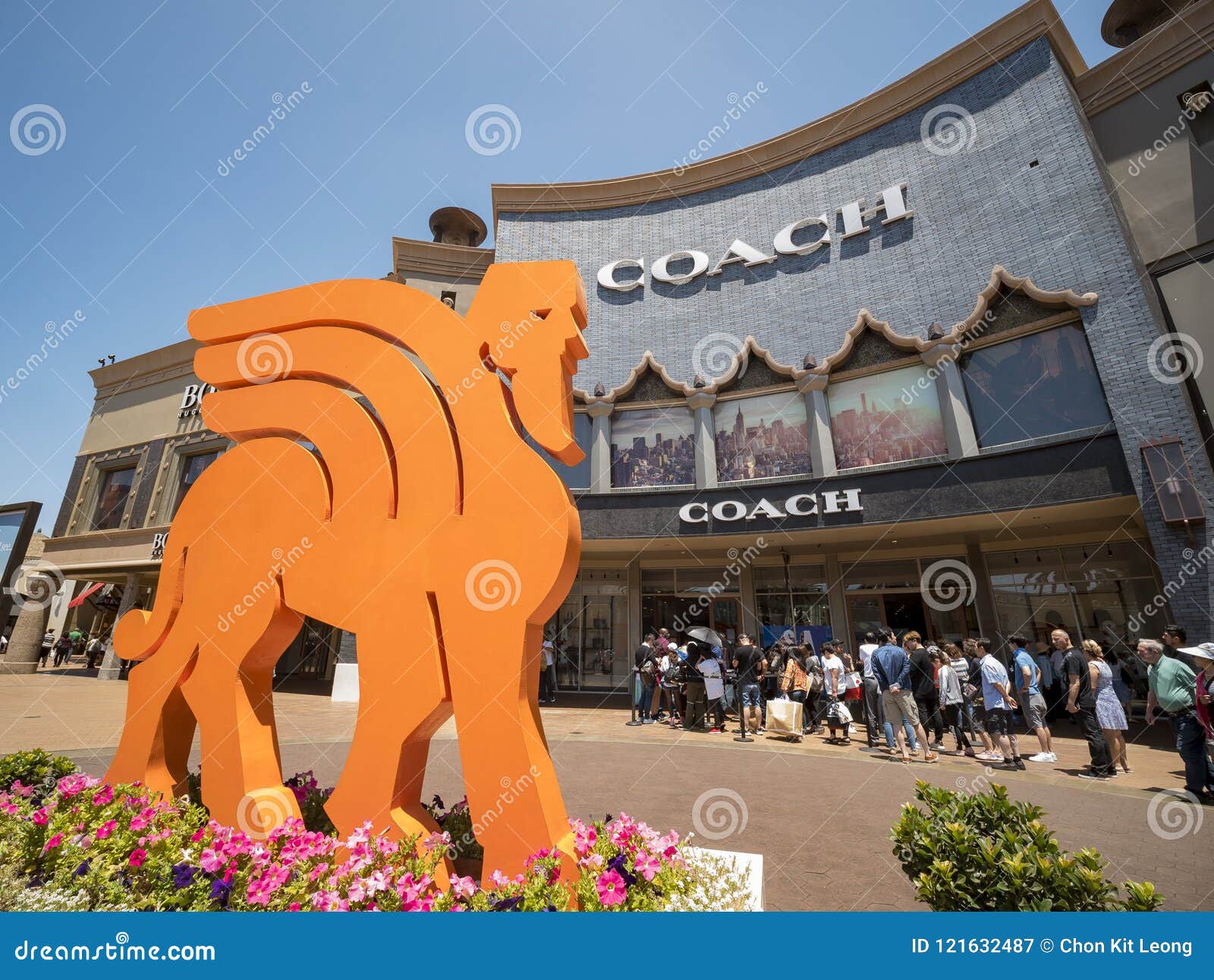 Coach Store In The Famous Downtown Citadel Outlets Editorial Photography - Image of united ...