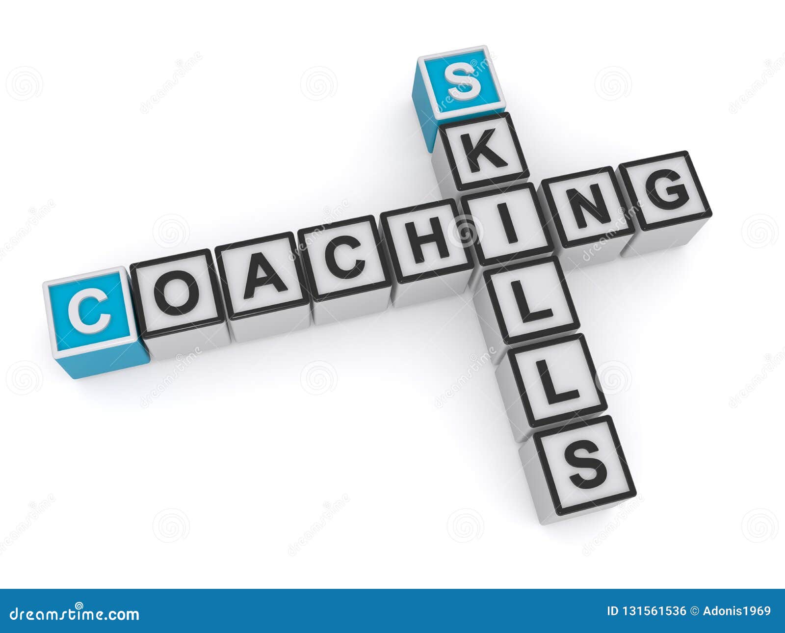 Coaching skills stock illustration. Illustration of notice 131561536