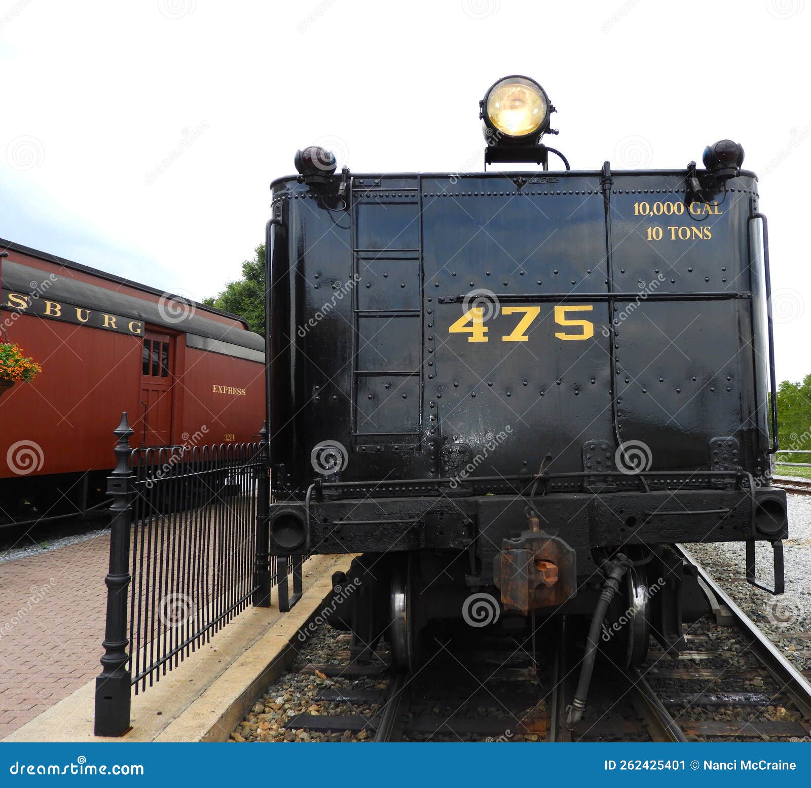 Railroad Coal Car for Engine 475 Strasburg PA Editorial Photo Image