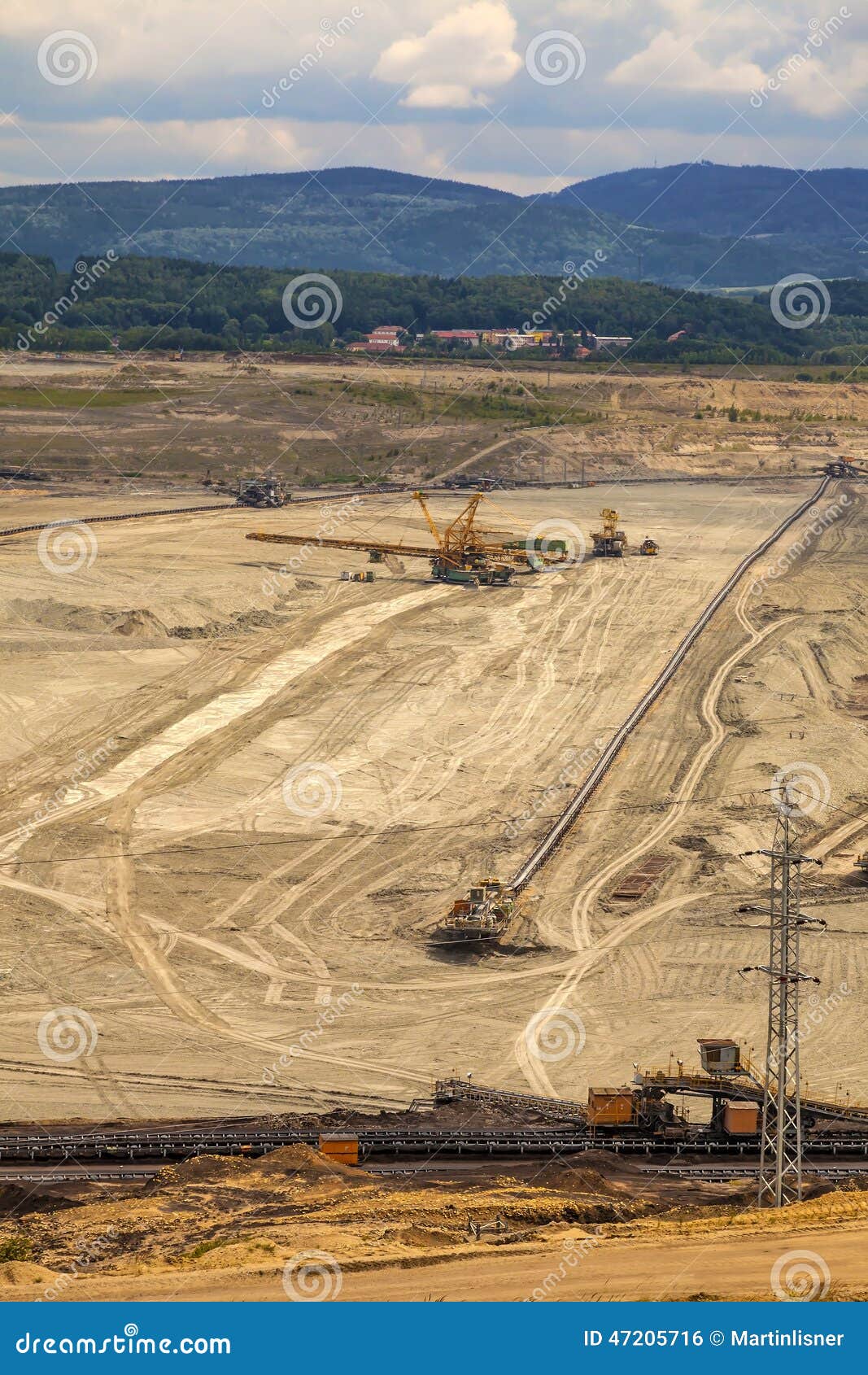Coal Mine, Sokolov,Czech Republic Stock Photo Image of exploiting