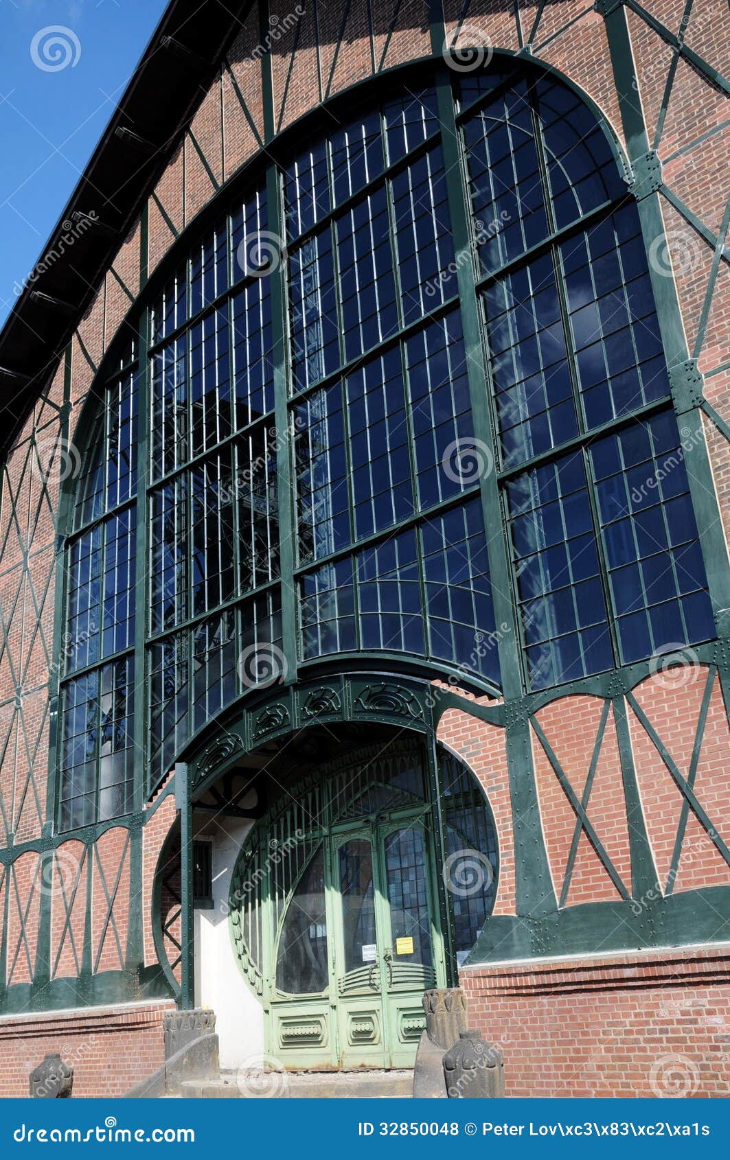 Coalmine Zollern - Entrance of an Industrial Plant Editorial Stock ...