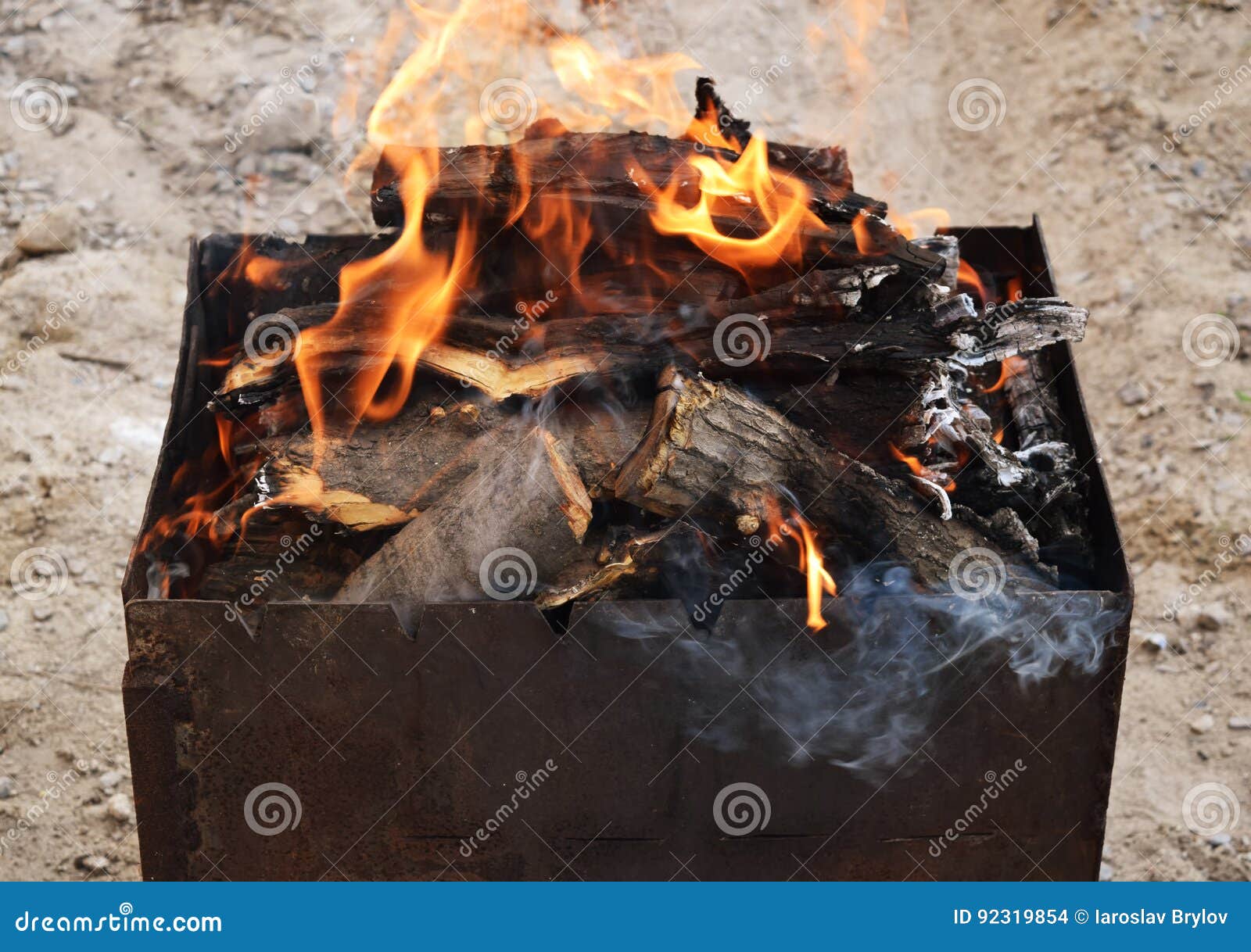 Coals for cooking stock photo. Image of flame, heat, bright 92319854