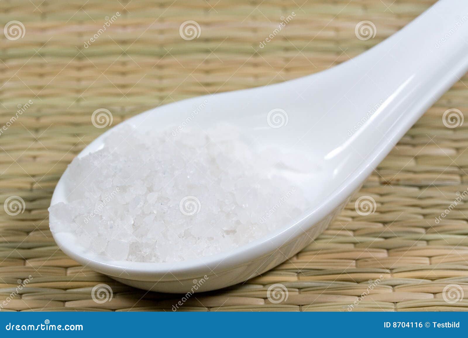 Coarse Salt Detailed Texture Background RoyaltyFree Stock Image