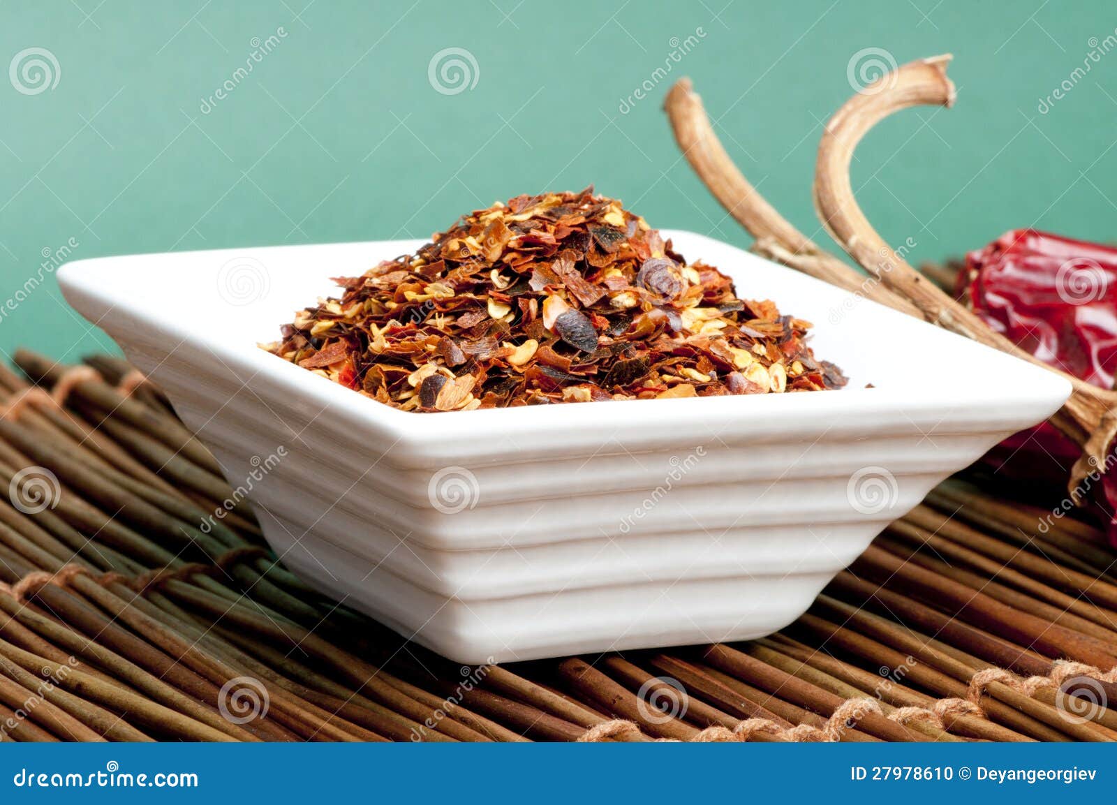 Coarsely ground red pepper stock photo. Image of aroma 27978610