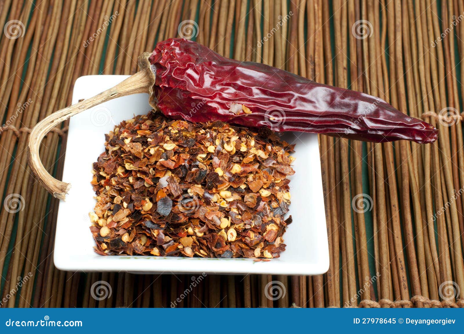 Coarsely ground red pepper stock image. Image of asian 27978645