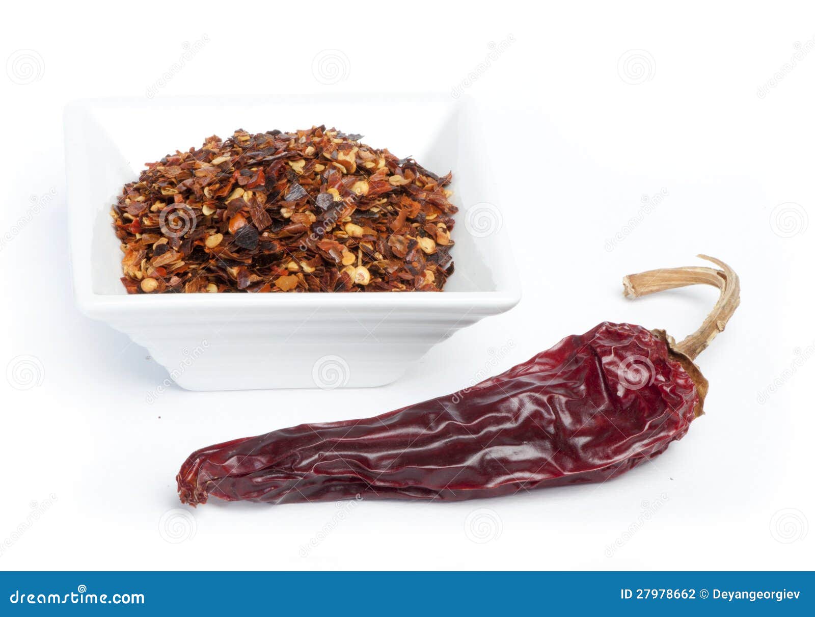 Coarsely ground red pepper stock photo. Image of aroma 27978662