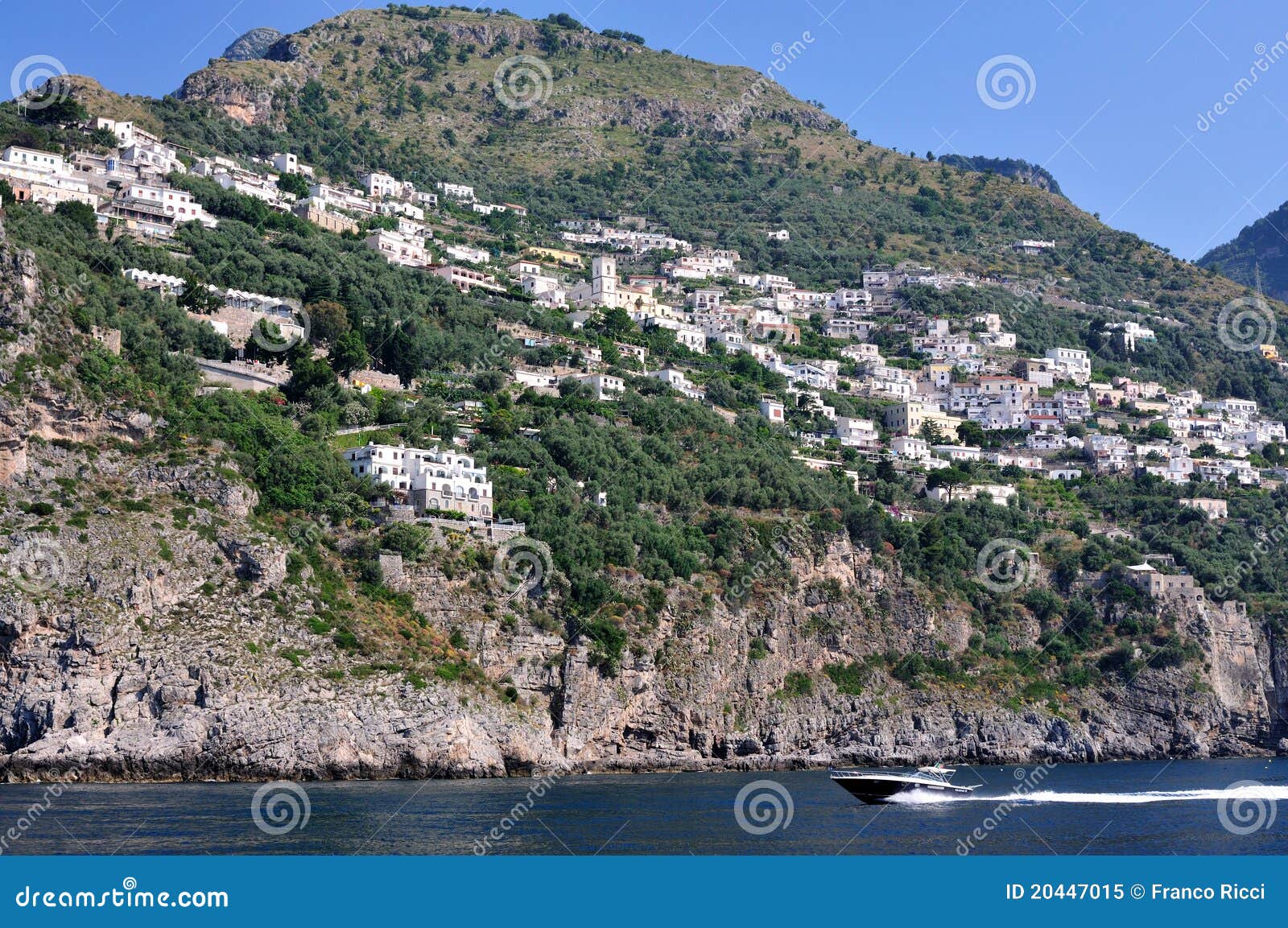 the coast of amalfi, costiera amalfitana, italia