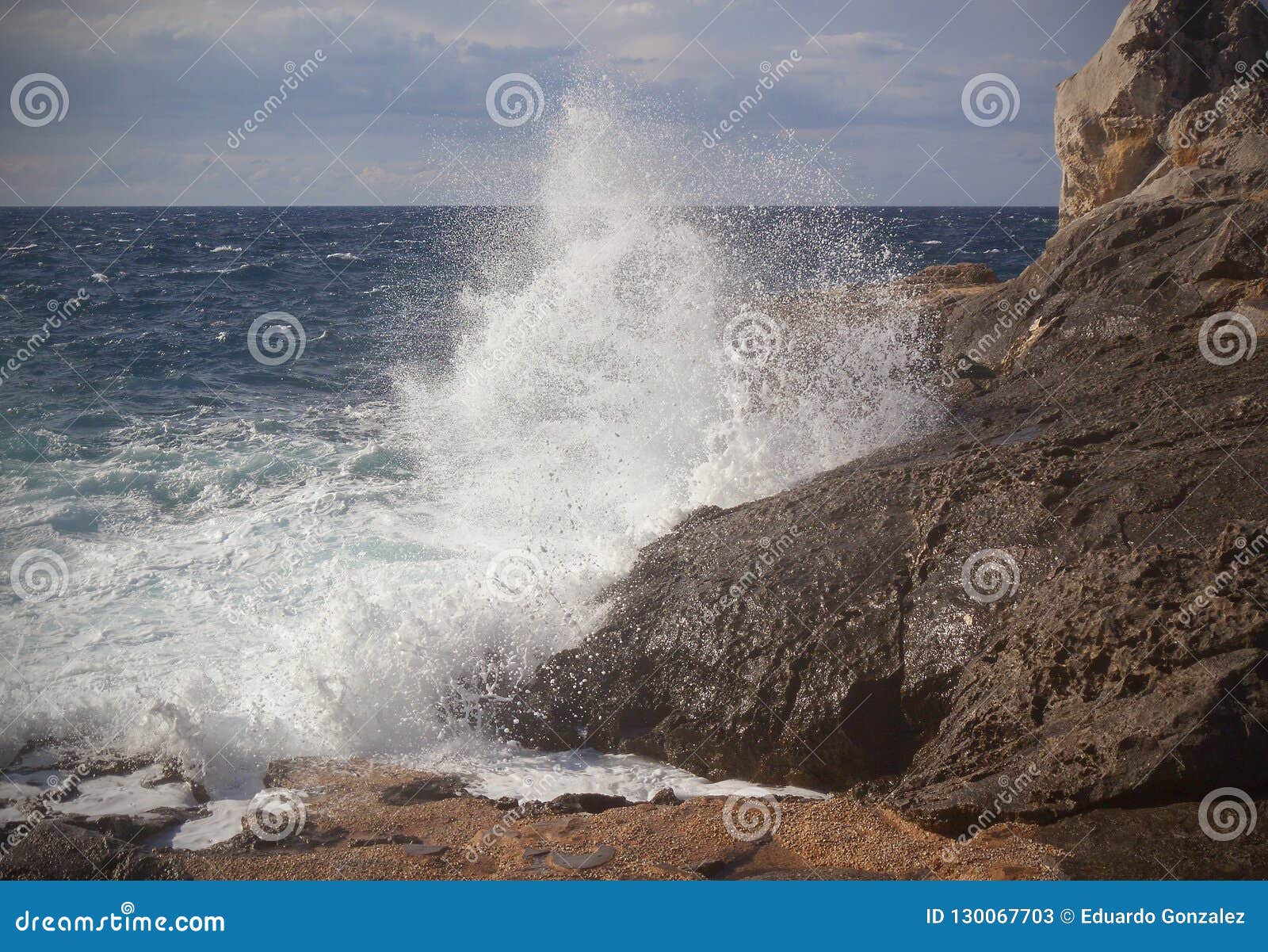 coast of lanzarote canary islands