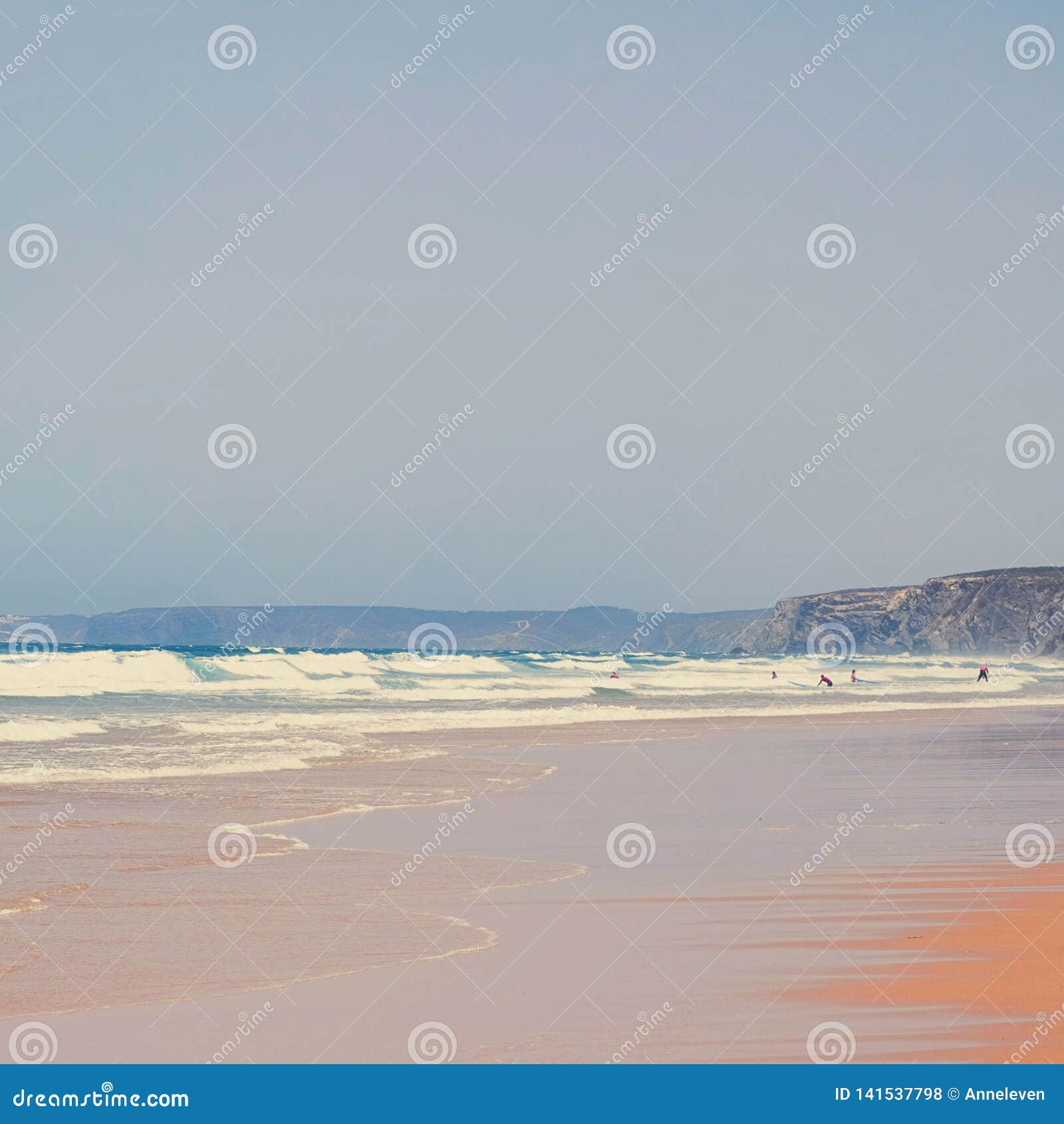 Atlantic Ocean Coast in Europe Stock Photo - Image of luxury, scenery: 141537798