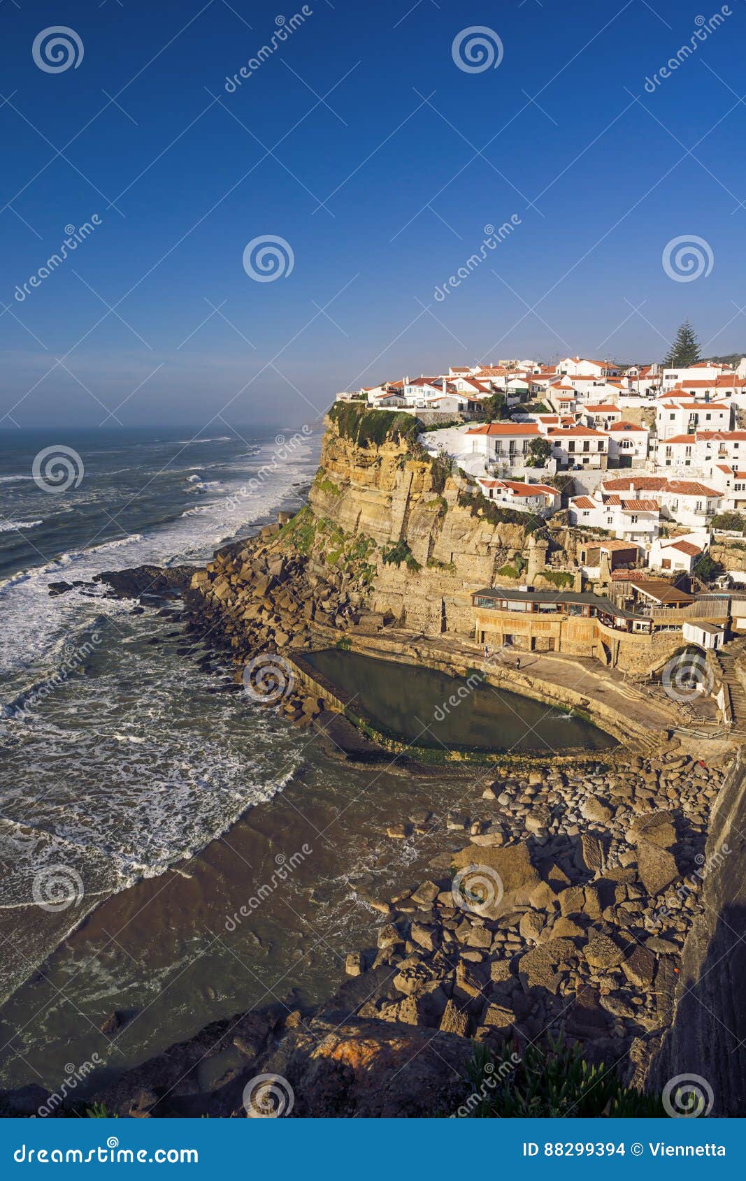 coastal azenhas do mar in portugal