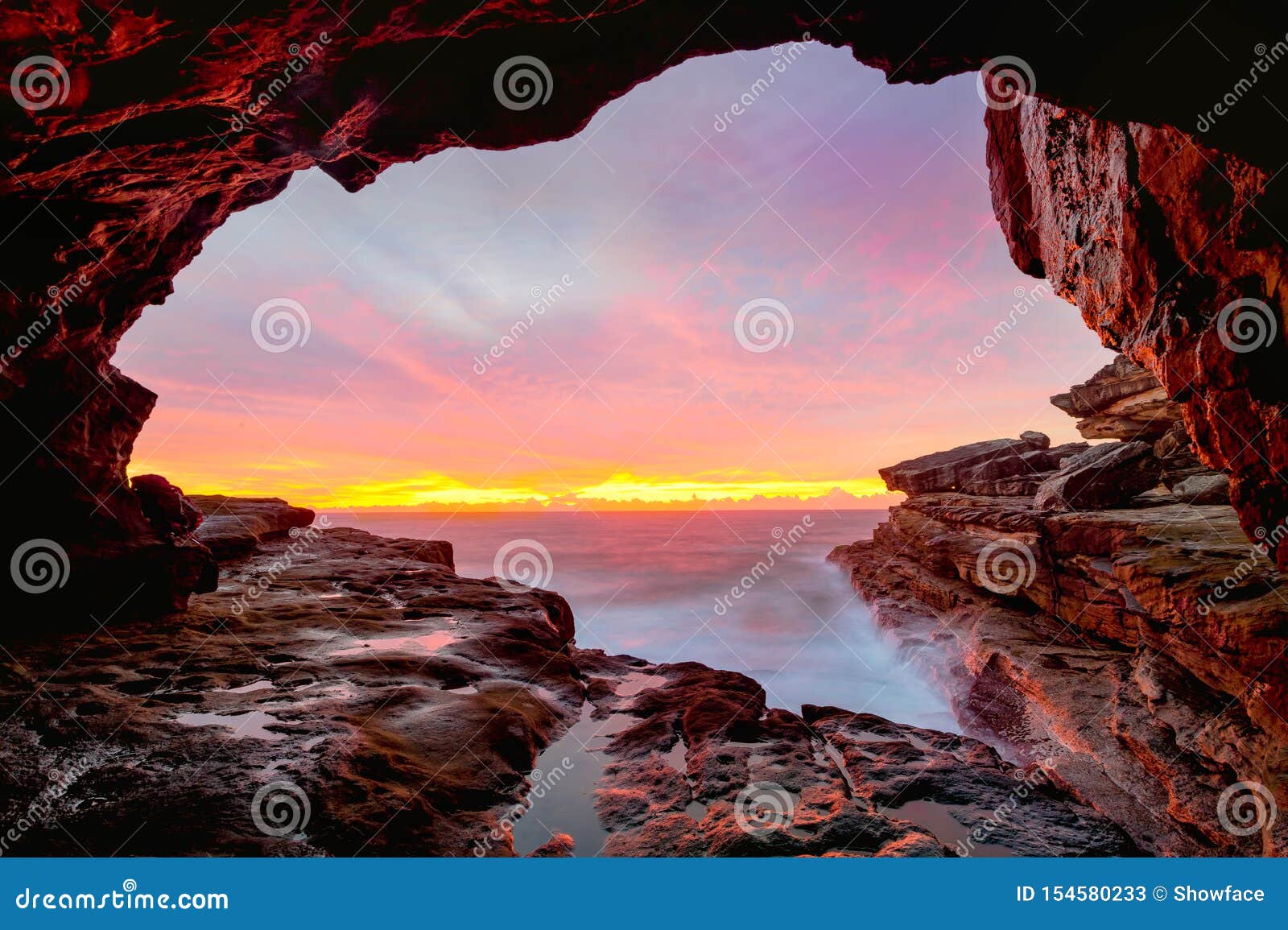 coastal cave views to glorious sunrise over the ocean