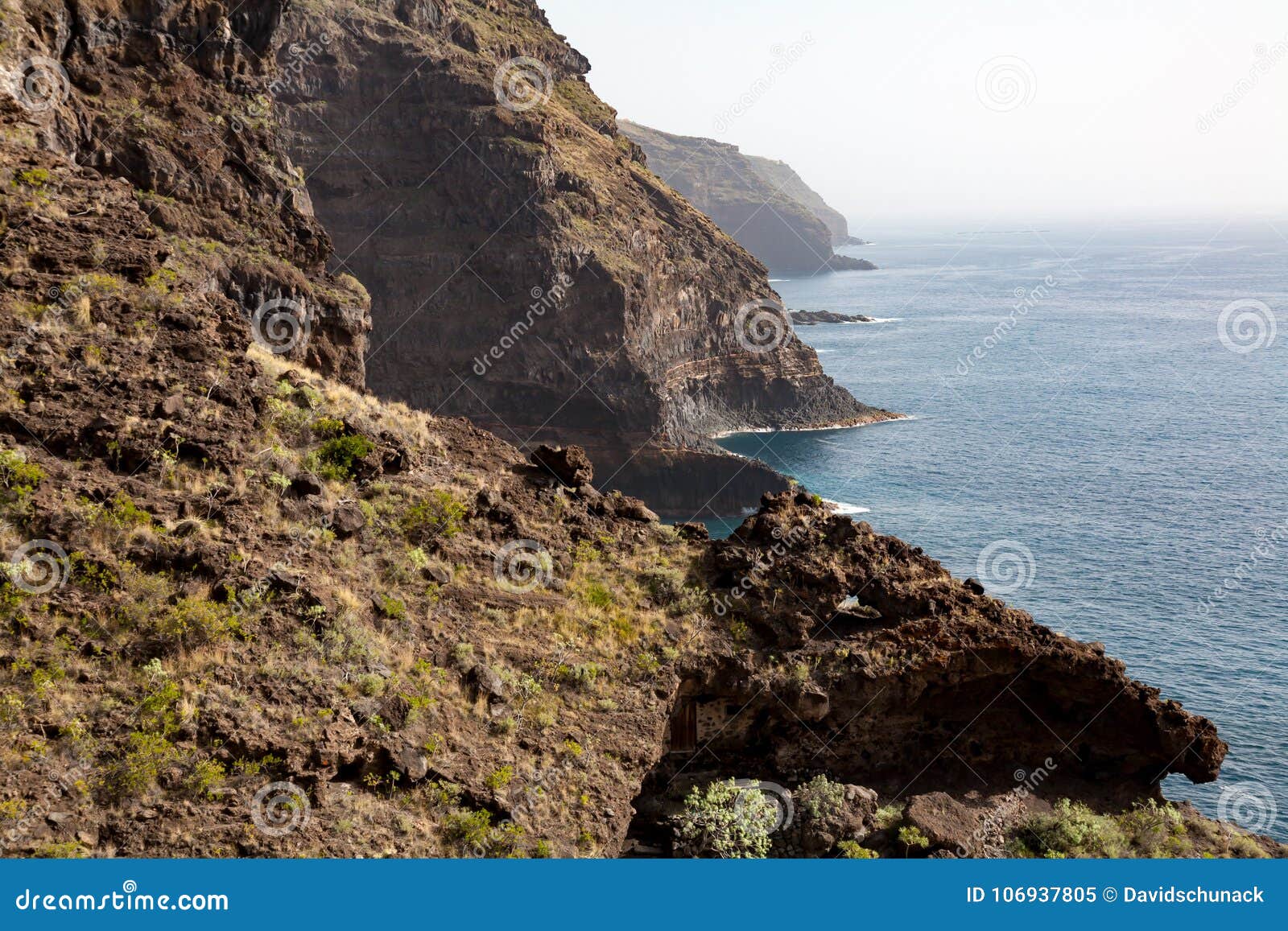 coastal landscape, barranco del jurado