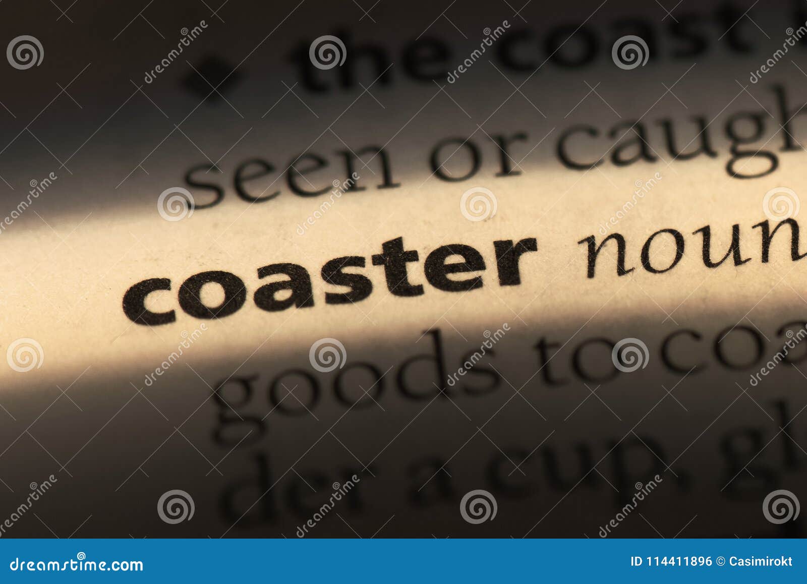 Coaster stock photo. Image of definition, paper, printed 114411896