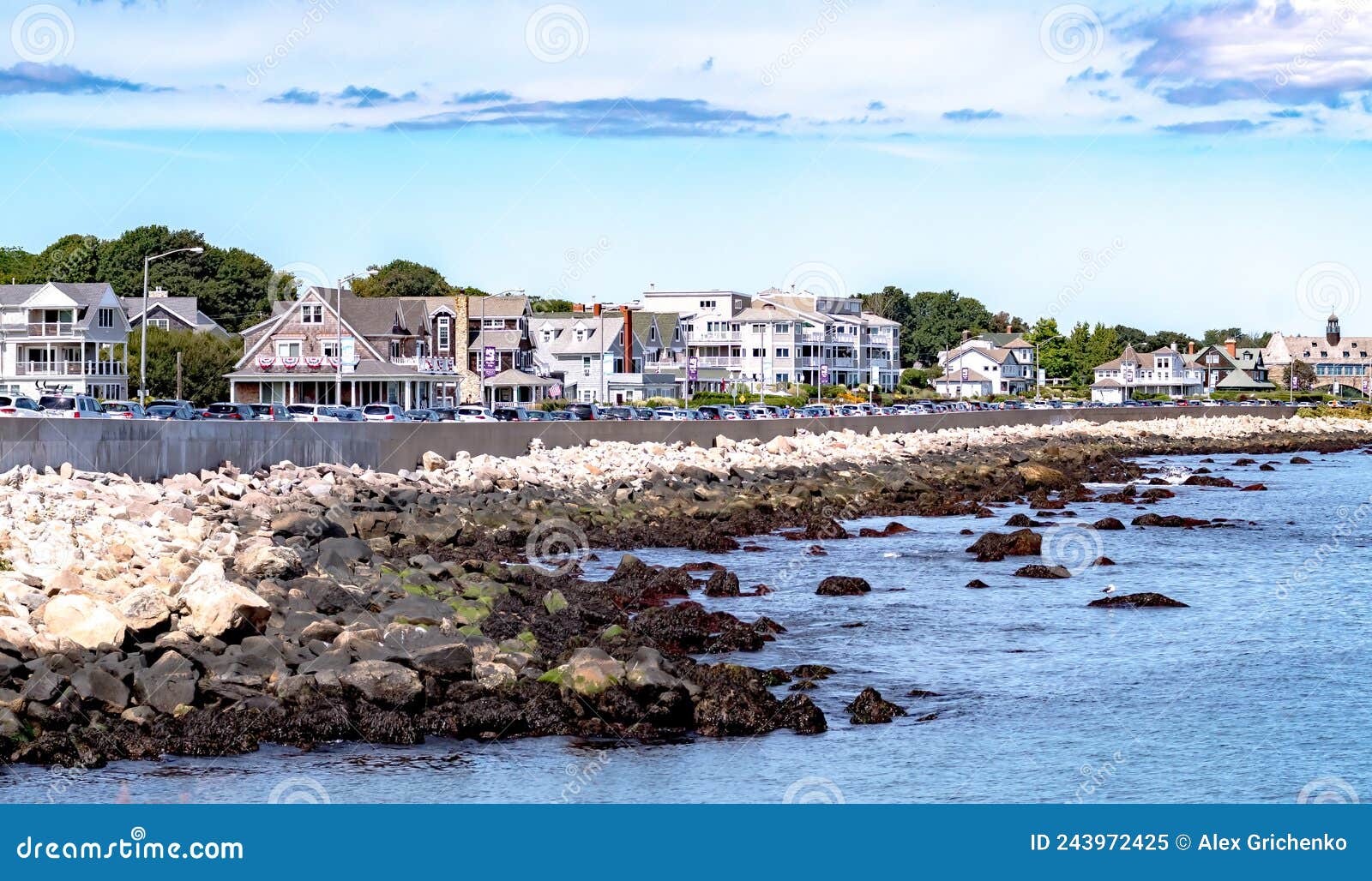 Coastline Beaches Scenes at Narragansett Rhode Island Stock Image Image of beach, place 243972425