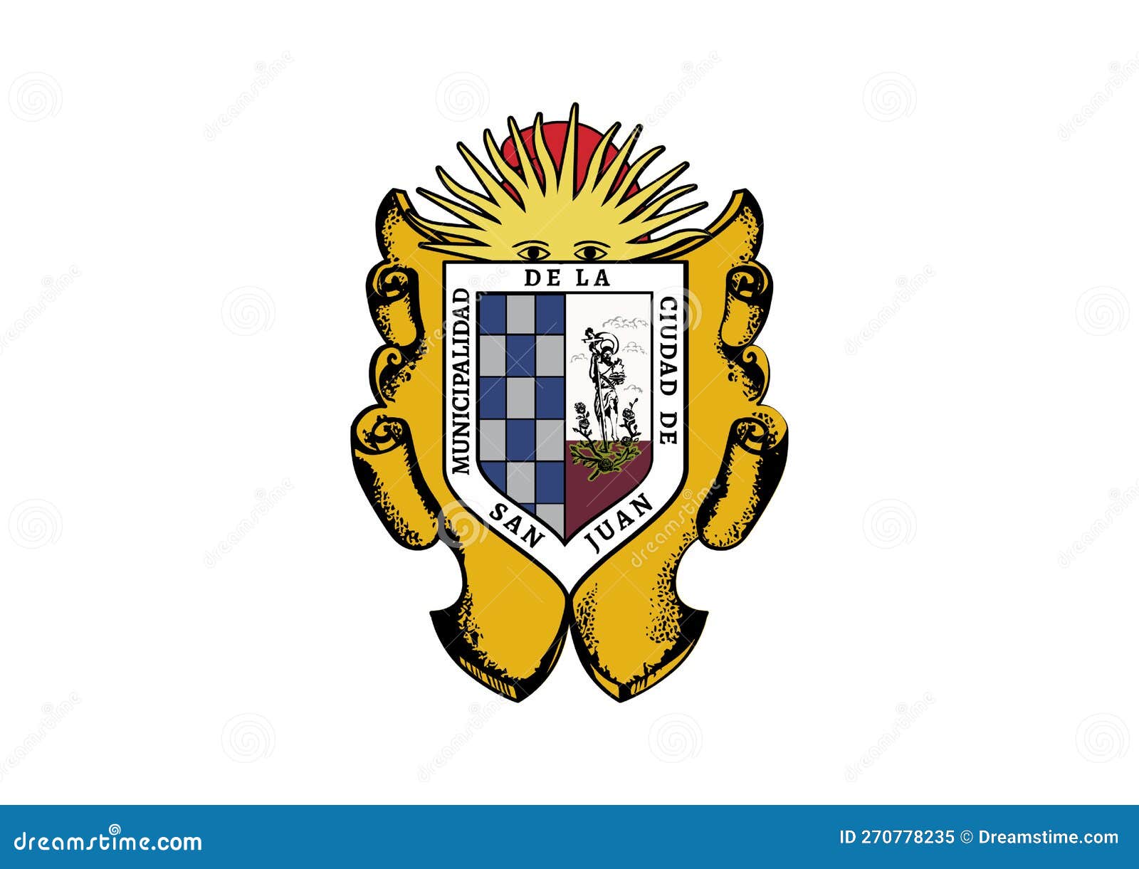coat of arma of municipalidad de san juan