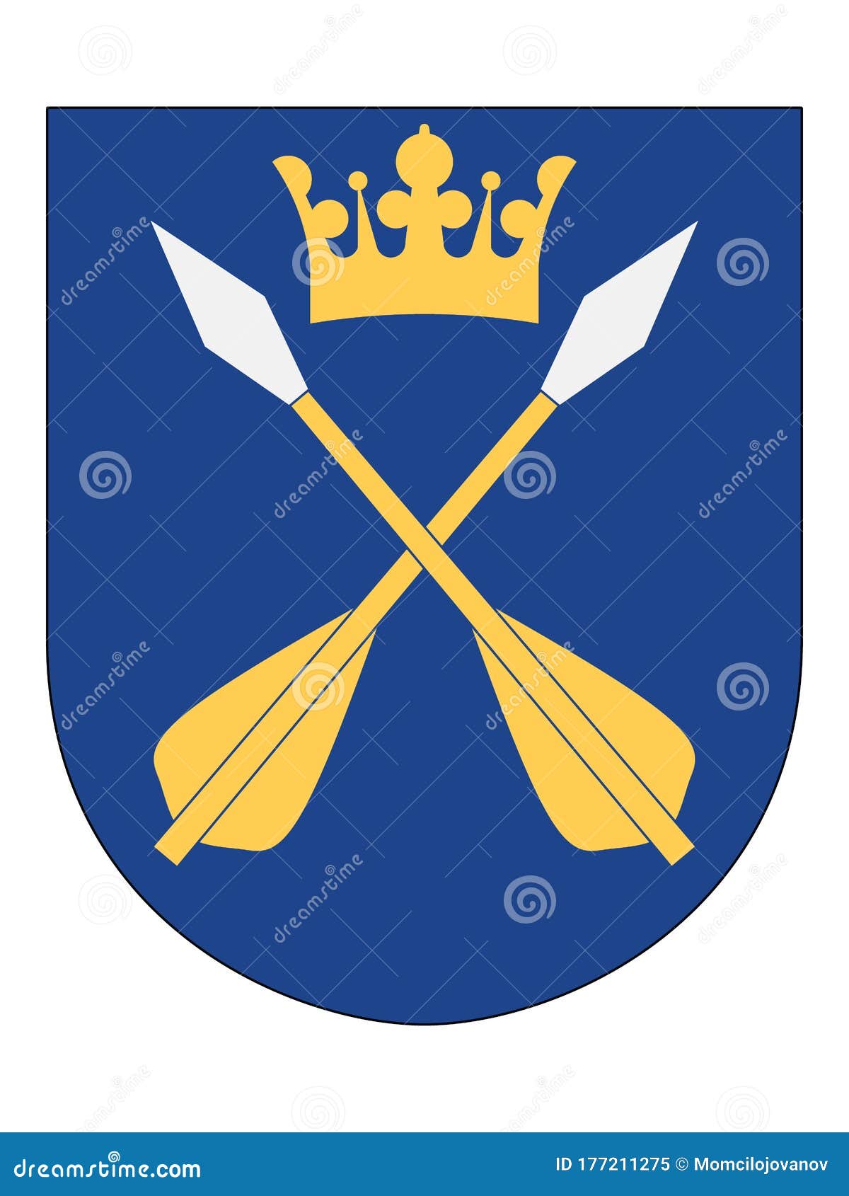 coat of arms of dalarna