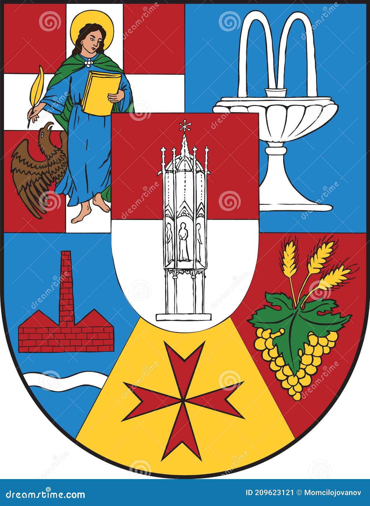 coat of arms of favoriten district