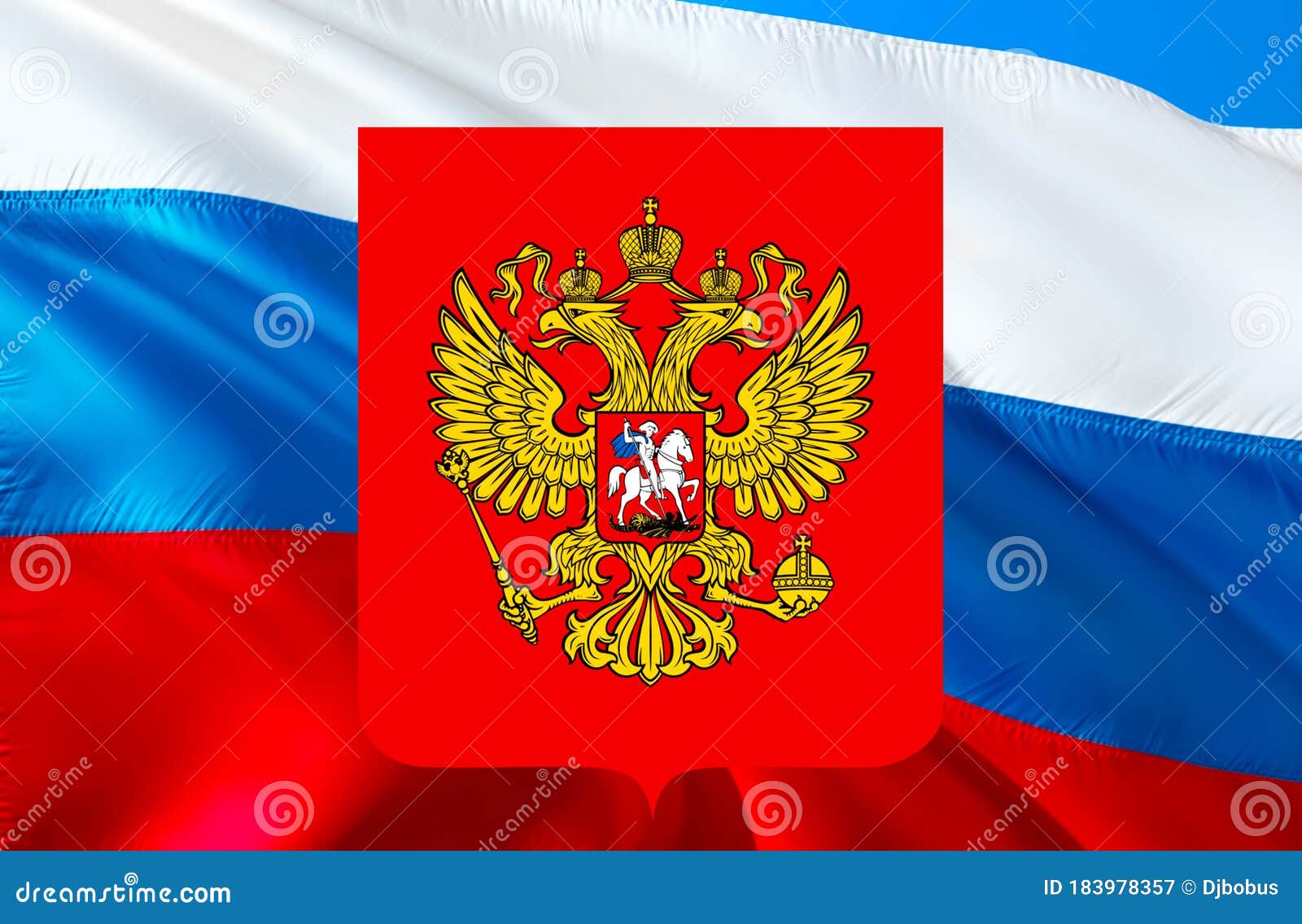 Russia, Russian National Emblem, Russian Flag, Russian Eagle