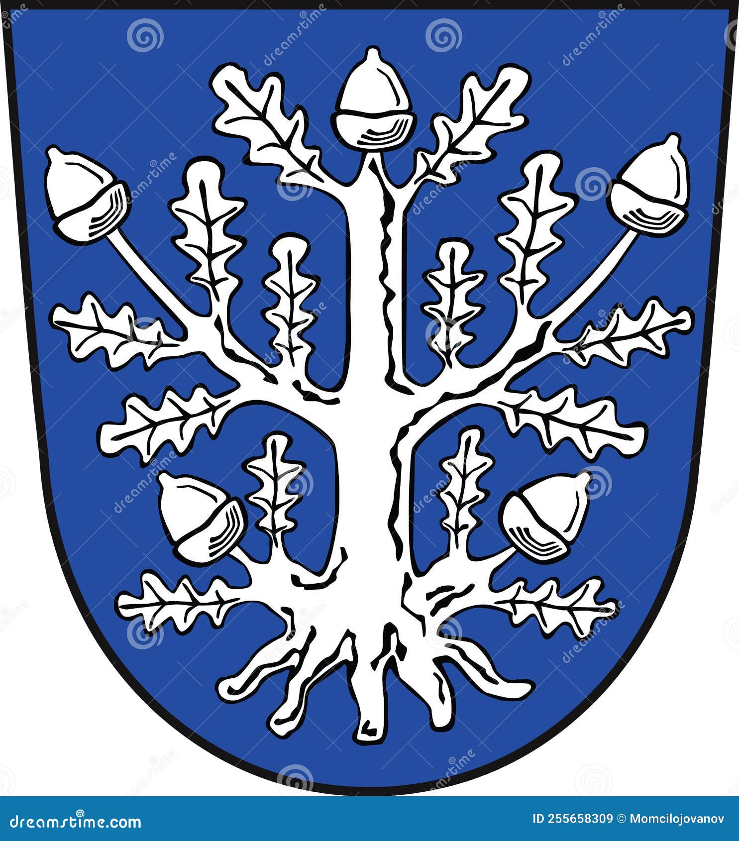 coat of arms of offenbach am main, germany