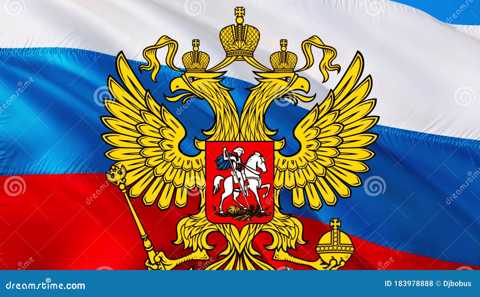 National flag of Russia Coat of Arms