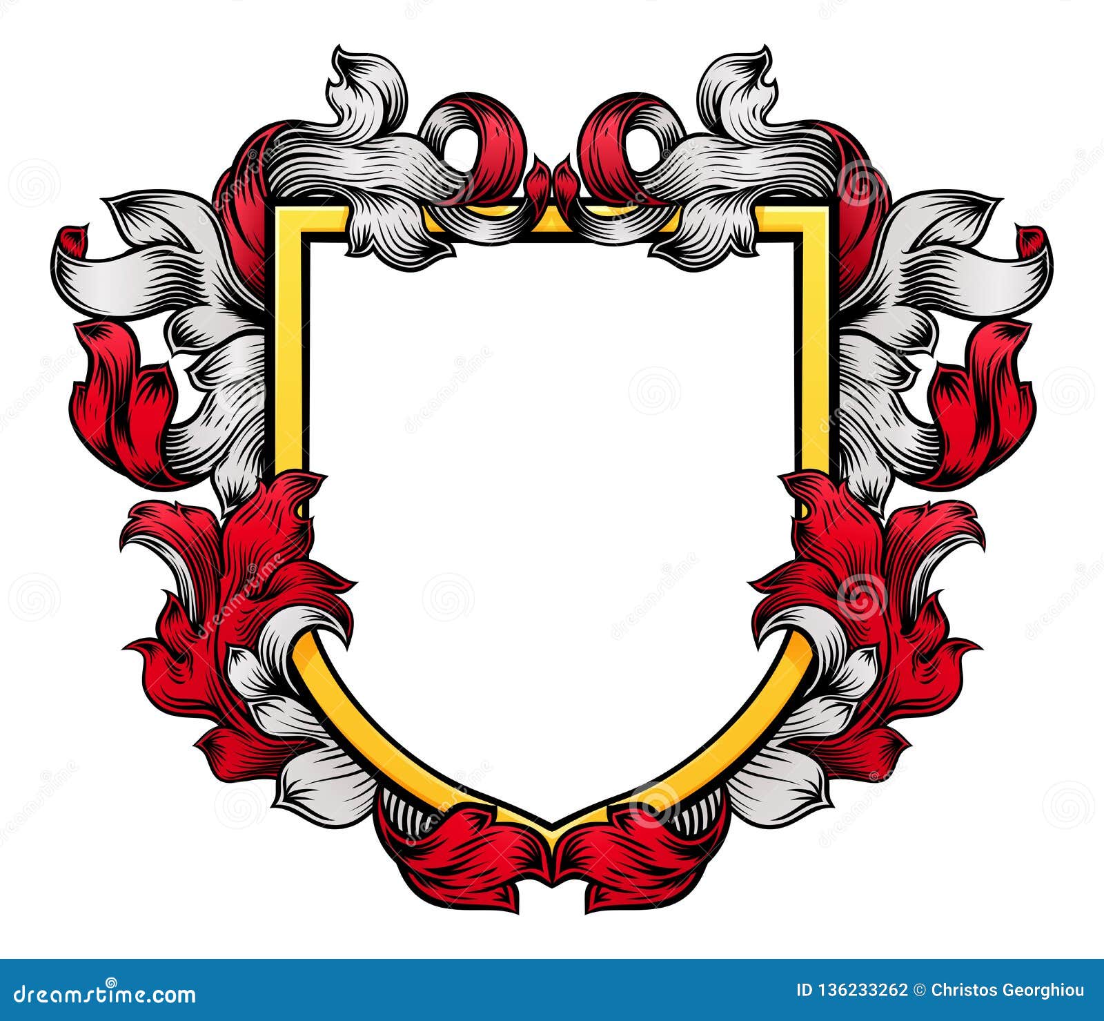 coat of arms shield crest knight heraldic family