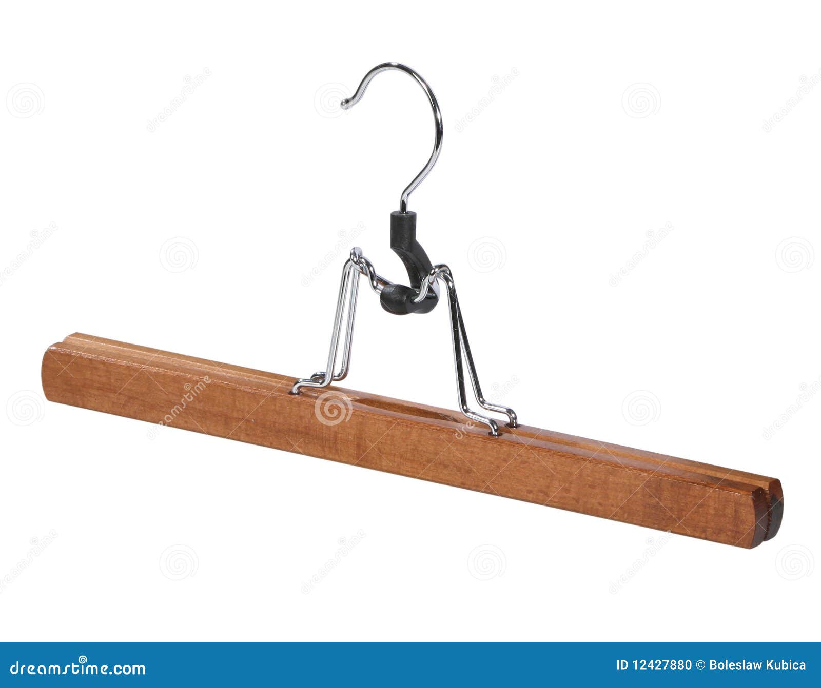 Coat hanger isolated stock photo. Image of coat, isolated 12427880