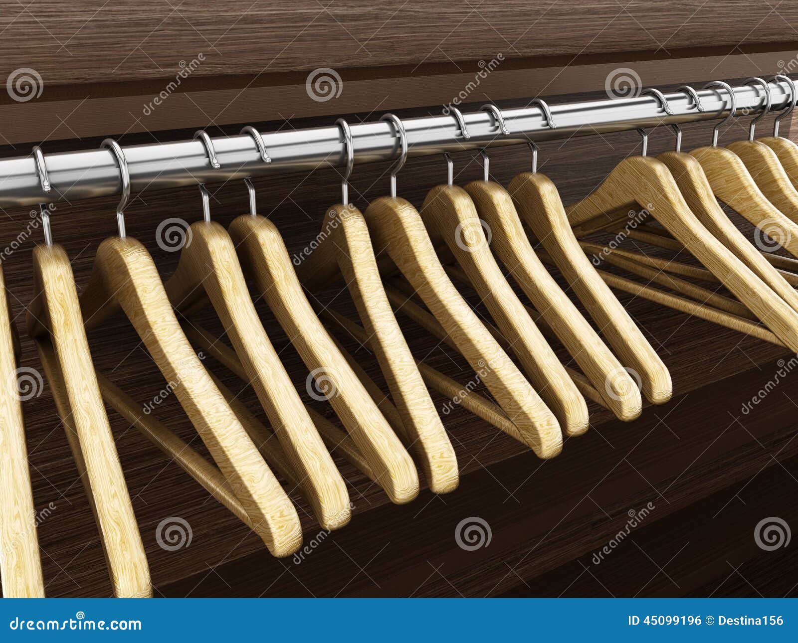Coat hangers stock photo. Image of choice, colored, store 45099196