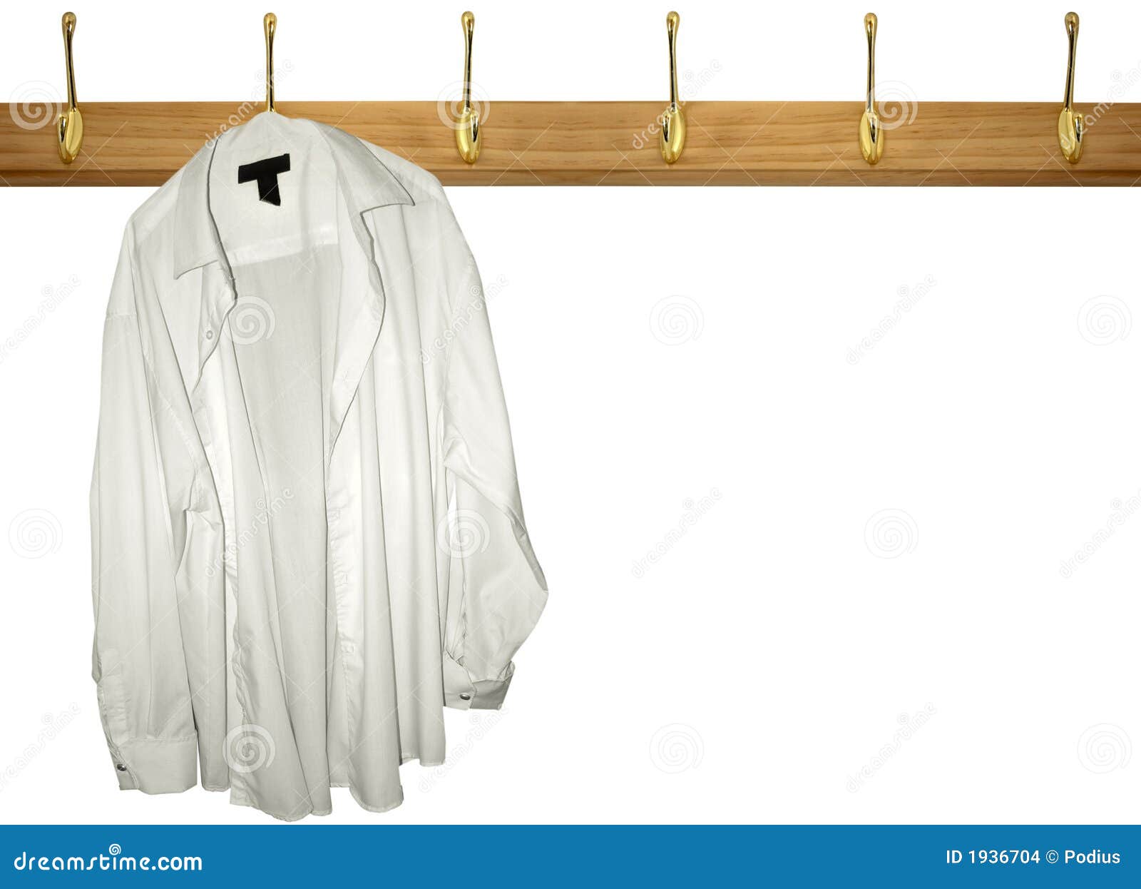 Coat Rack stock photo. Image of hook, clothes, dress, fashion 1936704