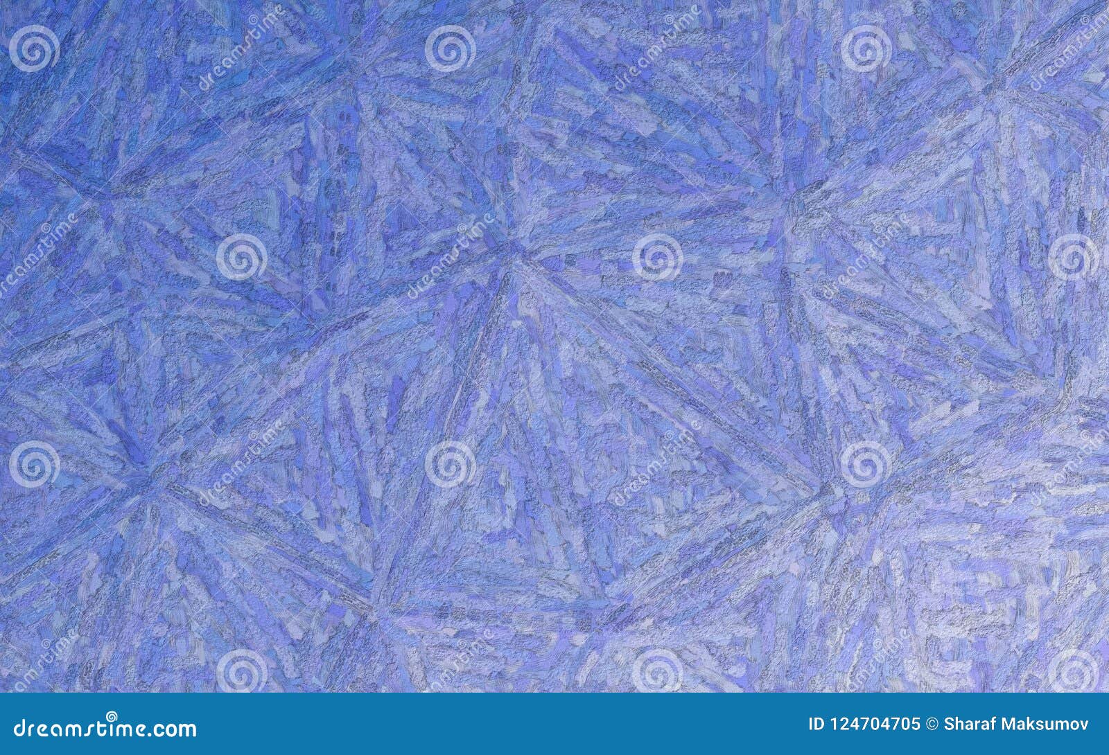 Cobalt Blue Textured Impasto Background Illustration. Stock