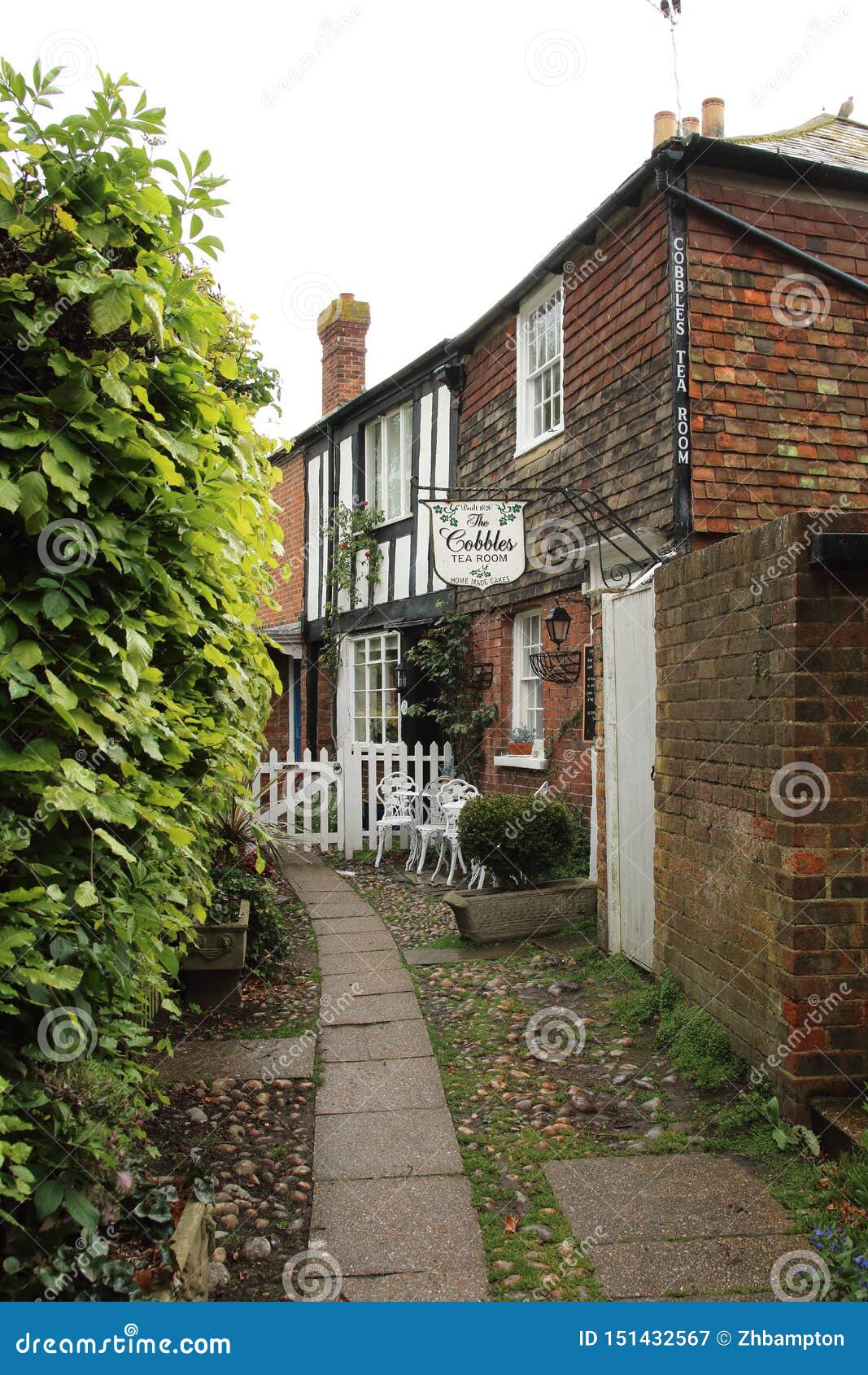 The Cobbles Tea Room In Rye  East  Sussex  England  Editorial 