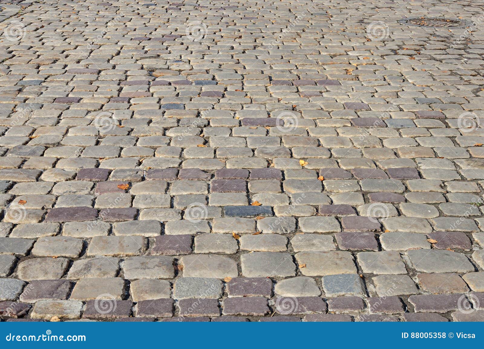 Cobblestone Road Background Stock Photo - Image of stone, perspective
