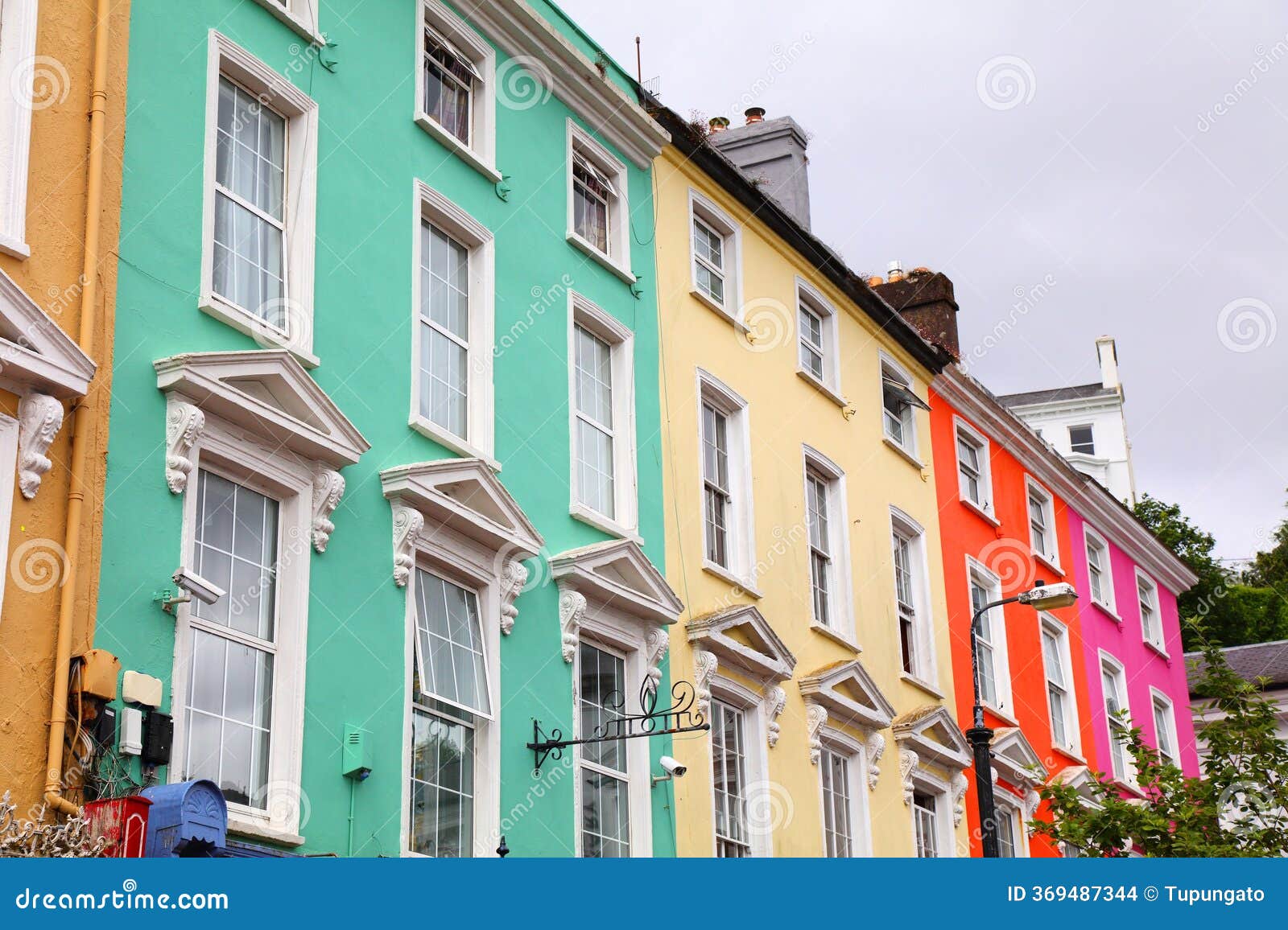 cobh town in county cork, ireland