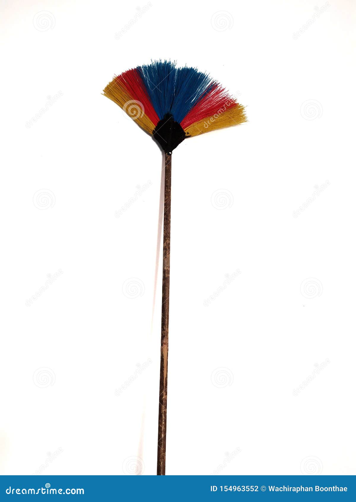 Cobweb Brooms Feather Made of Plastic Stock Photo Image of