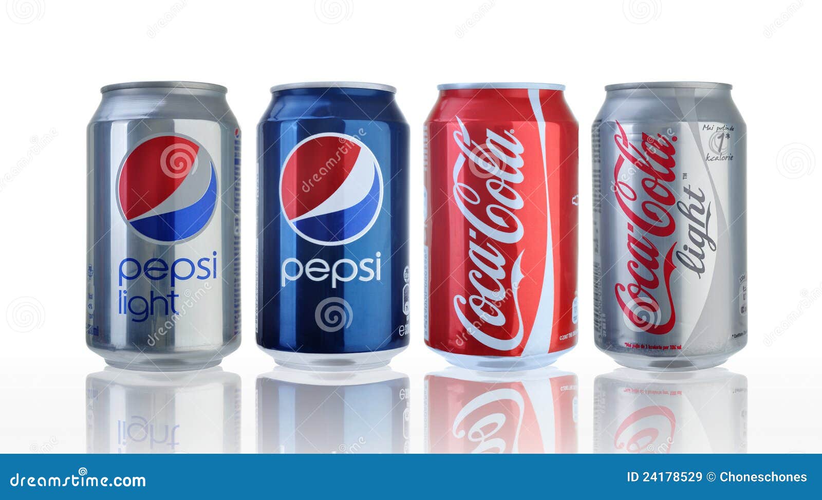 berolige eksplodere forbinde Coca cola and Pepsi cans editorial stock image. Image of cold - 24178529