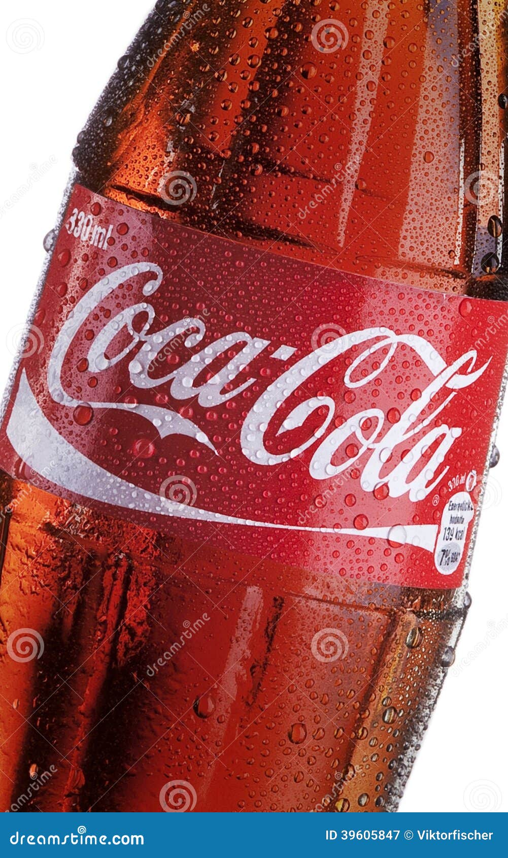 Coca Colaflasche Detail Redaktionelles Stockfotografie Bild Von Coca