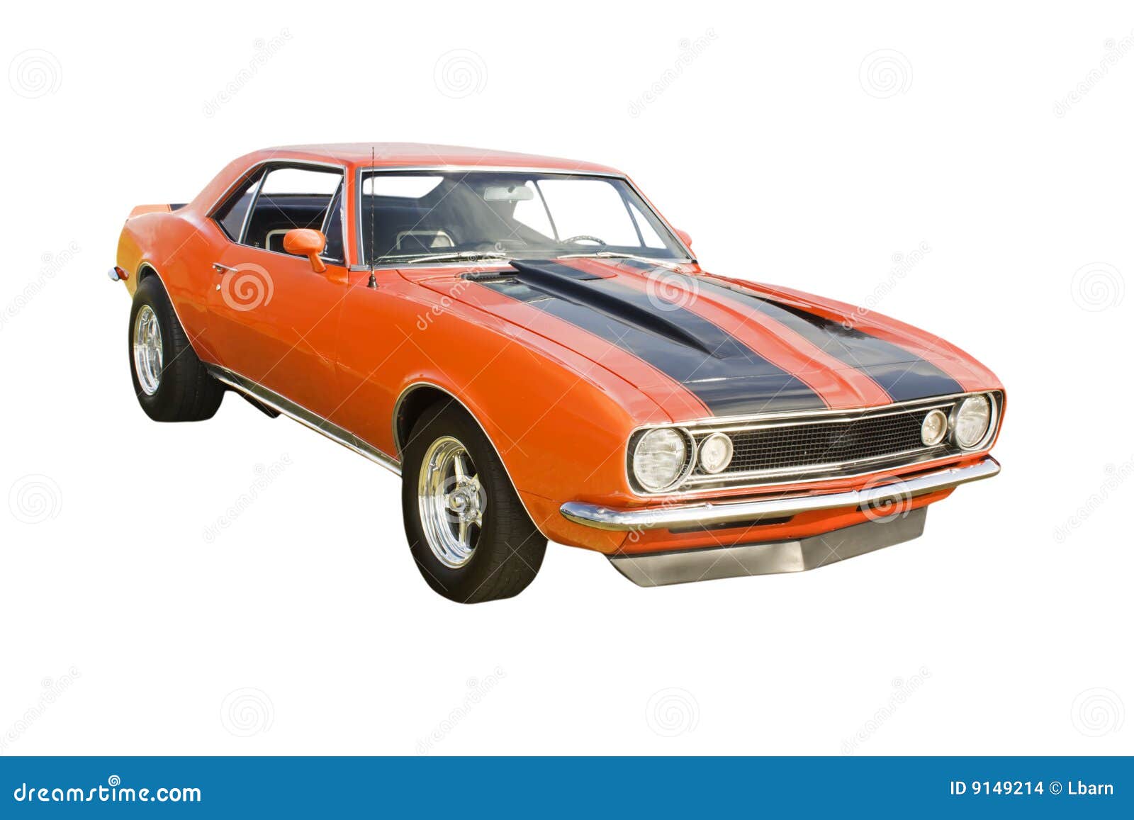 843 Coche Anaranjado Clásico Del Músculo Fotos de stock - Fotos libres de  regalías de Dreamstime, image size:1600x1157