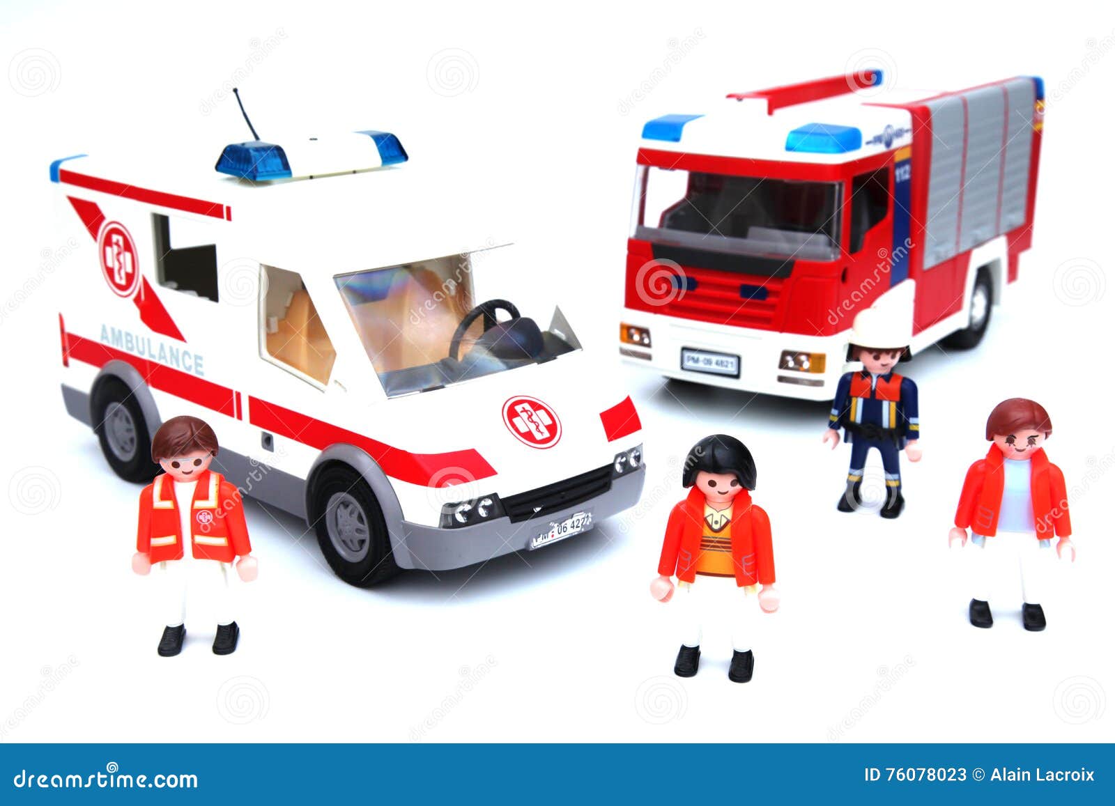carro de bomberos playmobil