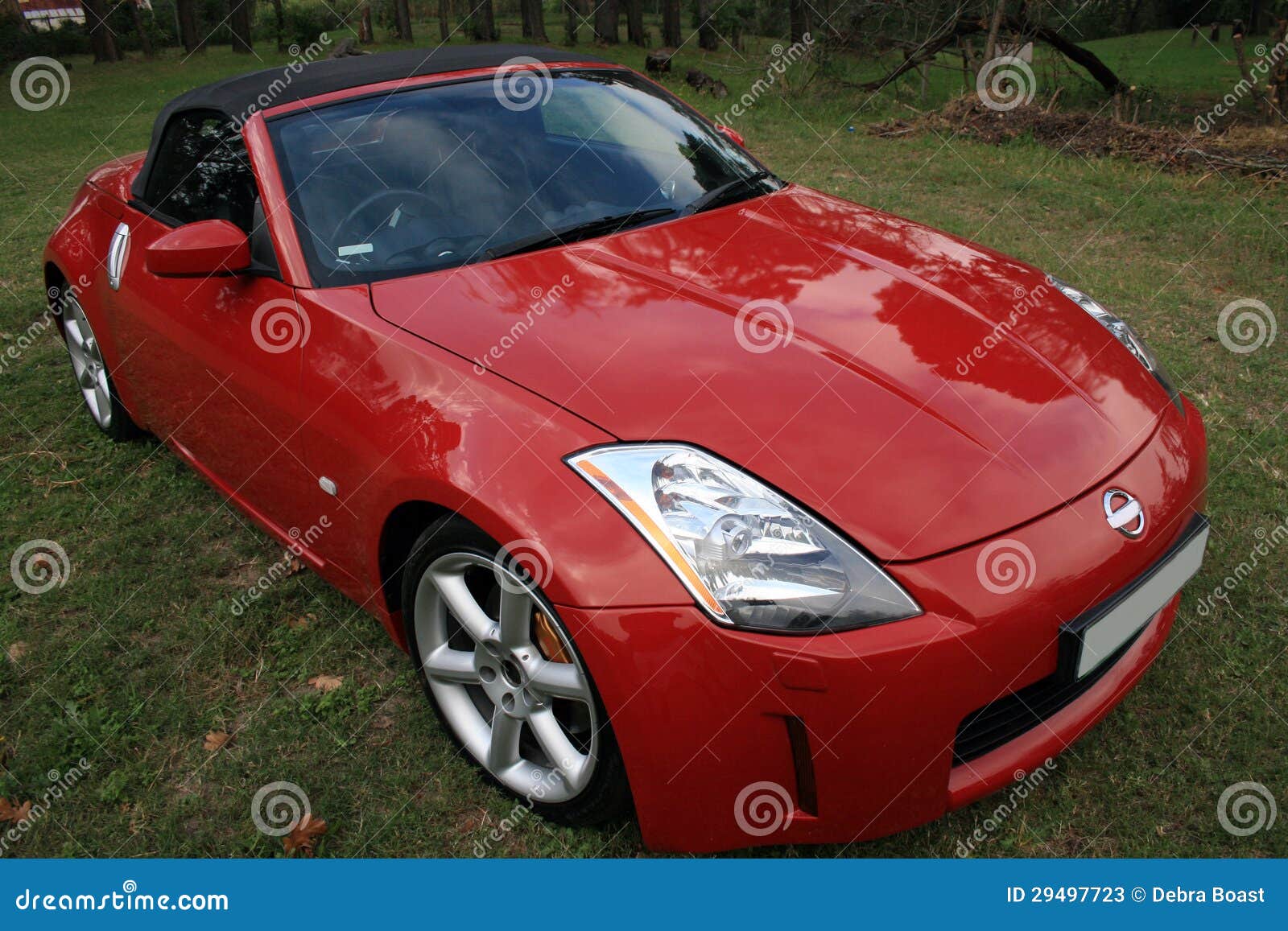 Coche De Deportes Convertible Rojo Imagen de archivo - Imagen de adentro,  conducir: 29497723, image size:1600x1157
