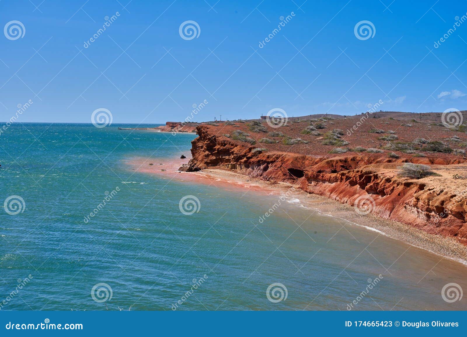 coche island seashore, venezuela