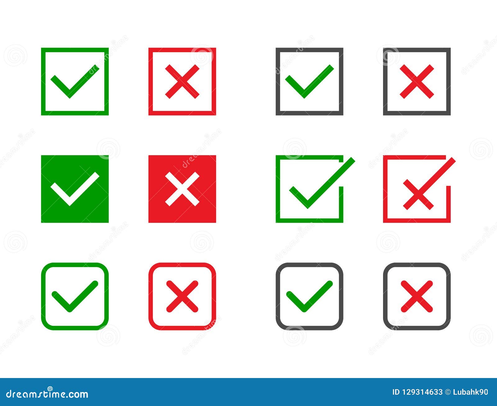 Coches Regles Coutil Vert Et Croix Rouge Dans Differentes Formes Oui Ou Non Acceptez Et Diminuez Le Symbole Icones De Vecteur Pou Illustration De Vecteur Illustration Du Choisissez Annulation Coches Regles Coutil Vert Et Croix Rouge Dans Differentes Formes Oui Ou Non Acceptez Et Diminuez Le Symbole Icones De Vecteur Pou Illustration De Vecteur Illustration Du Choisissez Annulation