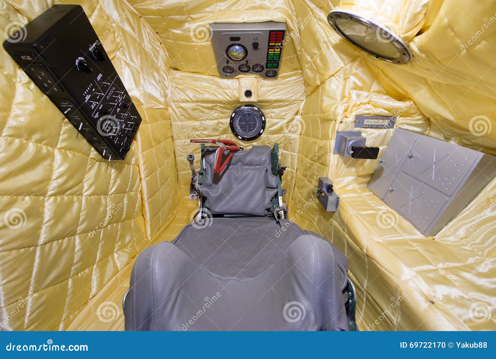 Cockpit of Vostok 1 editorial image. Image of model, cosmos 69722170