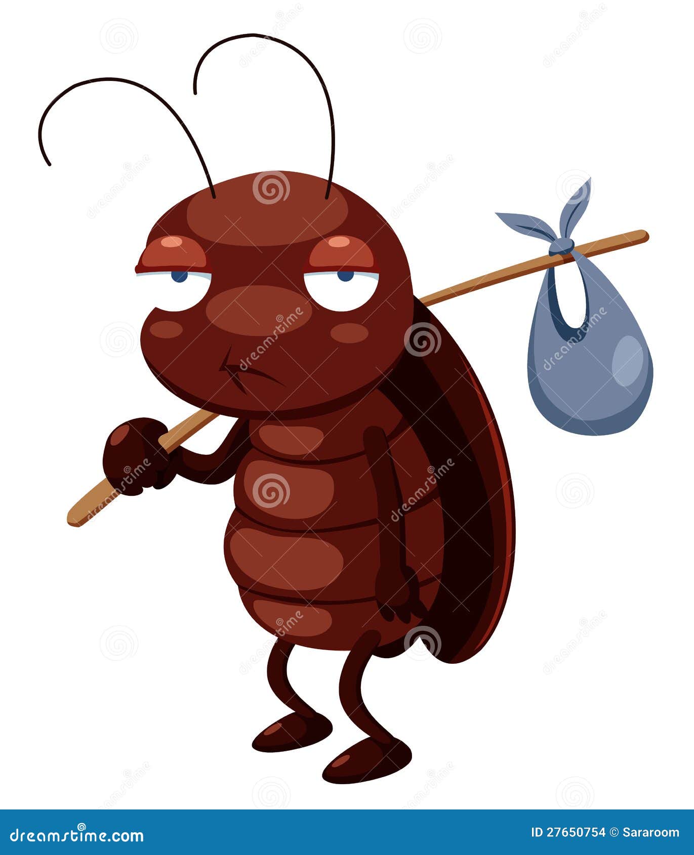 Cockroach Cartoon Get Out Stock Images - Image: 27650754