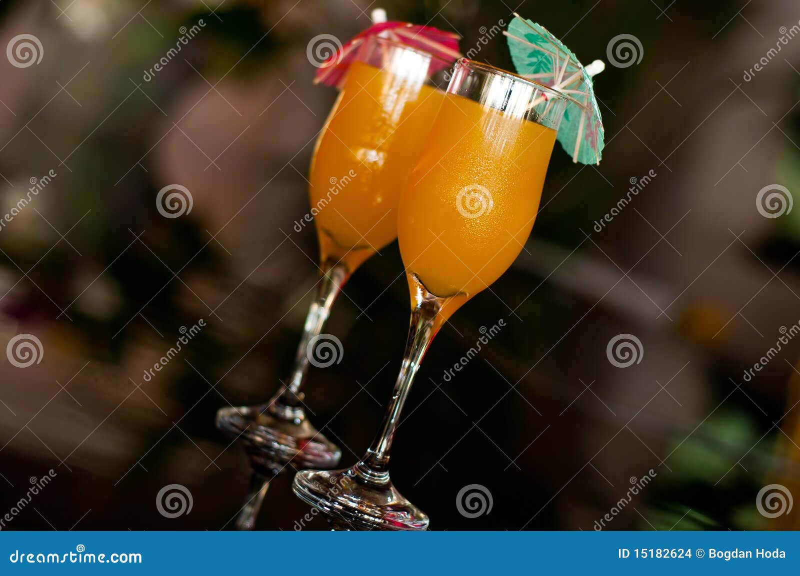Cocktail Glasses on the Bar Stock Photo Image of close, celebration