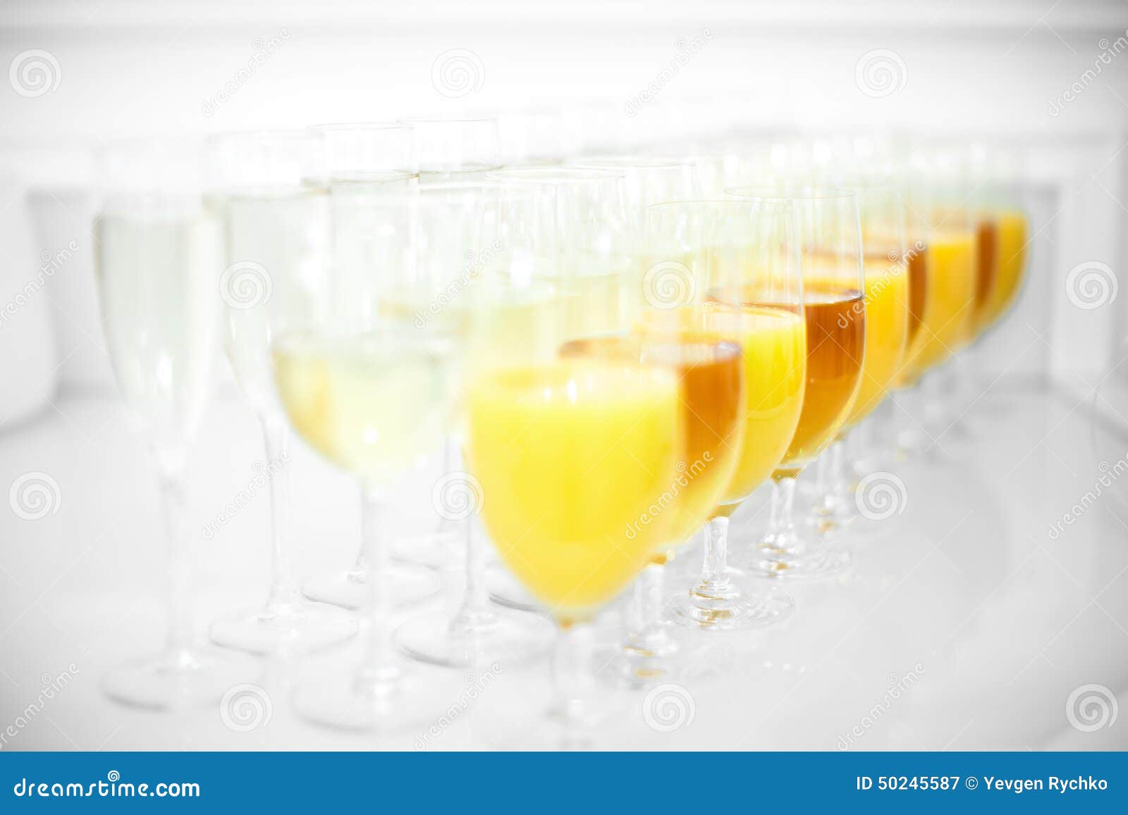 Cocktail glasses wedding stock image. Image of crystal 50245587