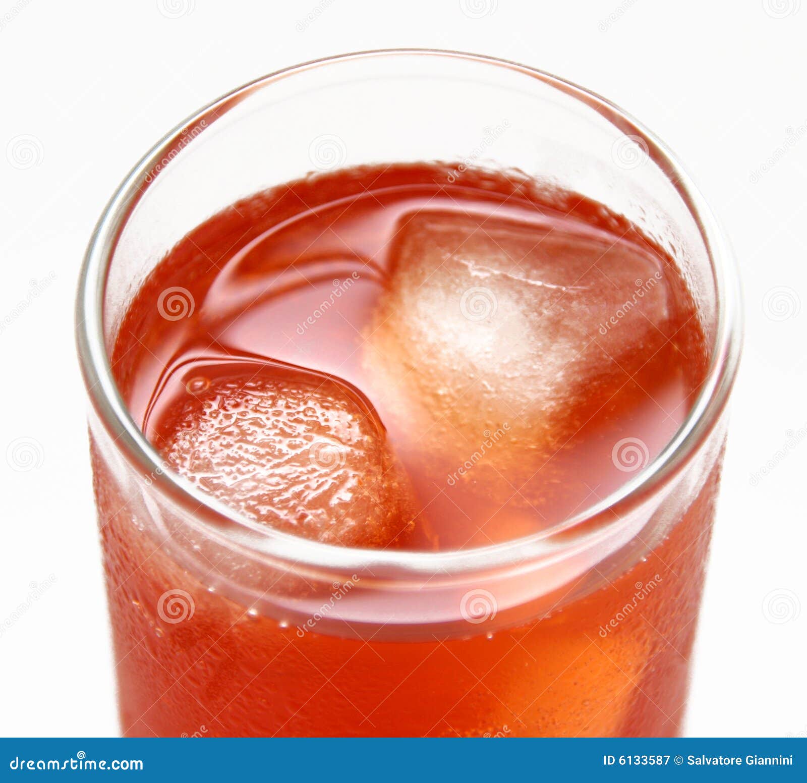 Cocktail on ice stock image. Image of dewy, beverage, drops 6133587