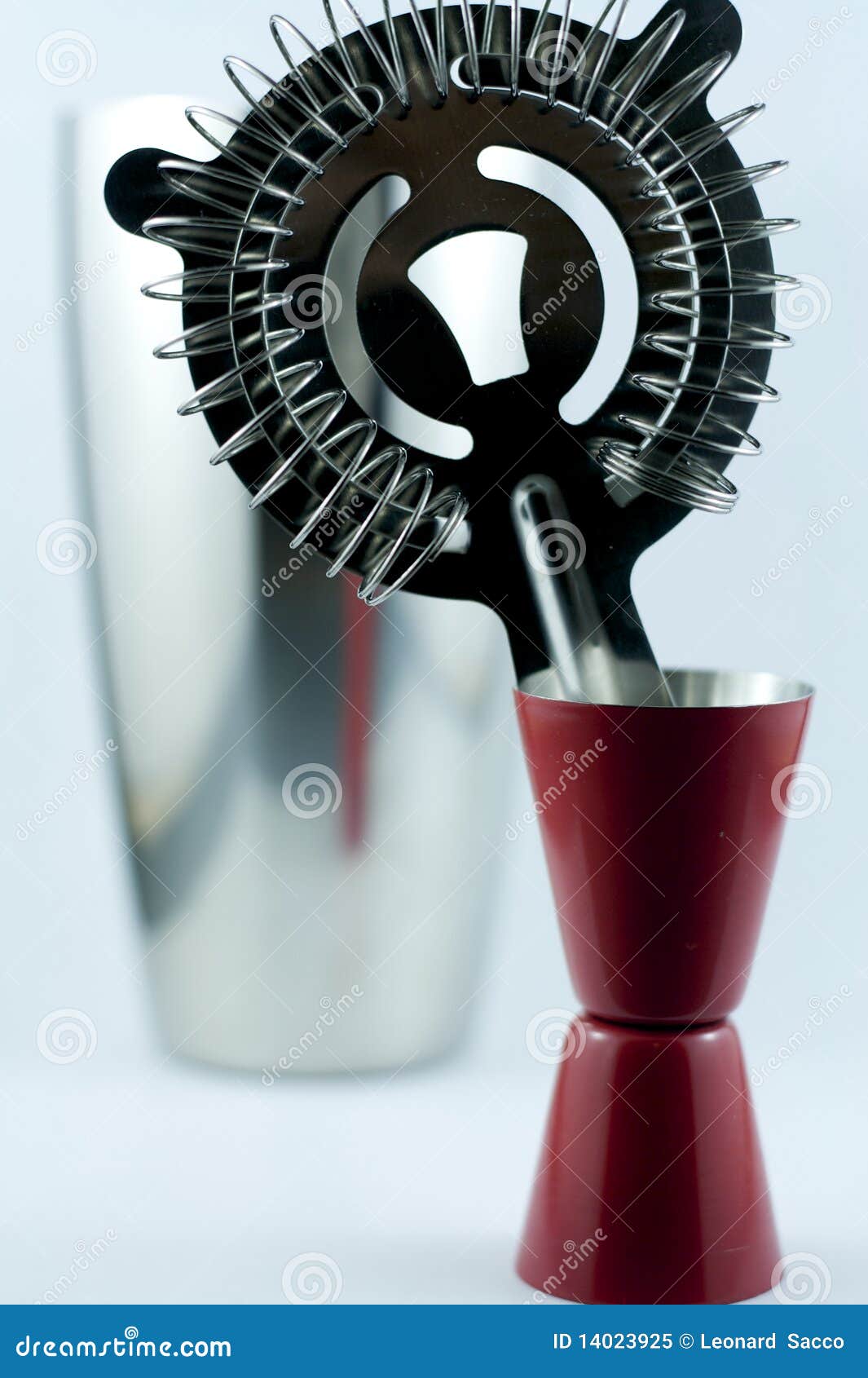 Cocktail mixing utensils stock image. Image of utensil 14023925