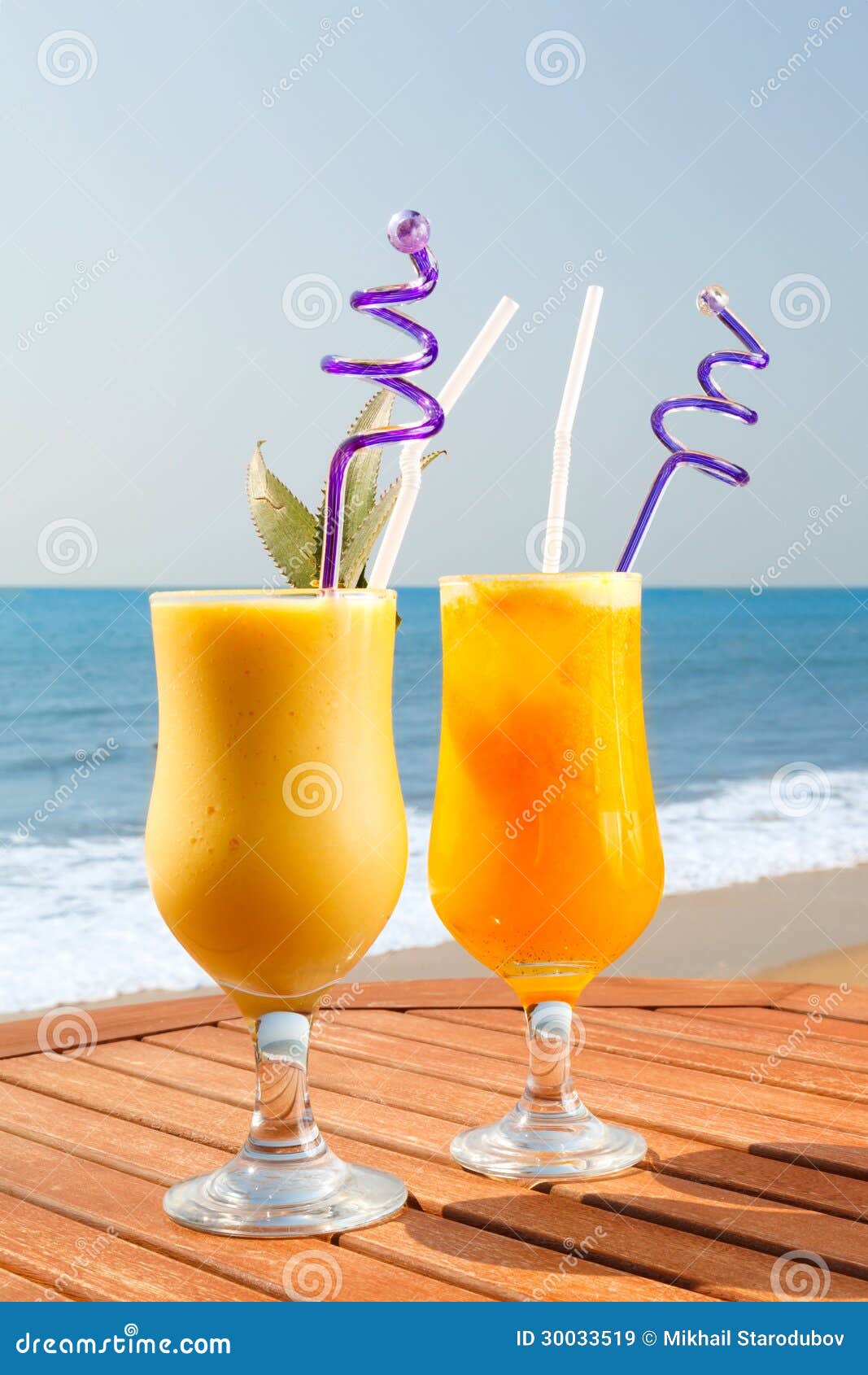 Pineapple, Mango and Passion Fruit Juice Stock Image Image of resort