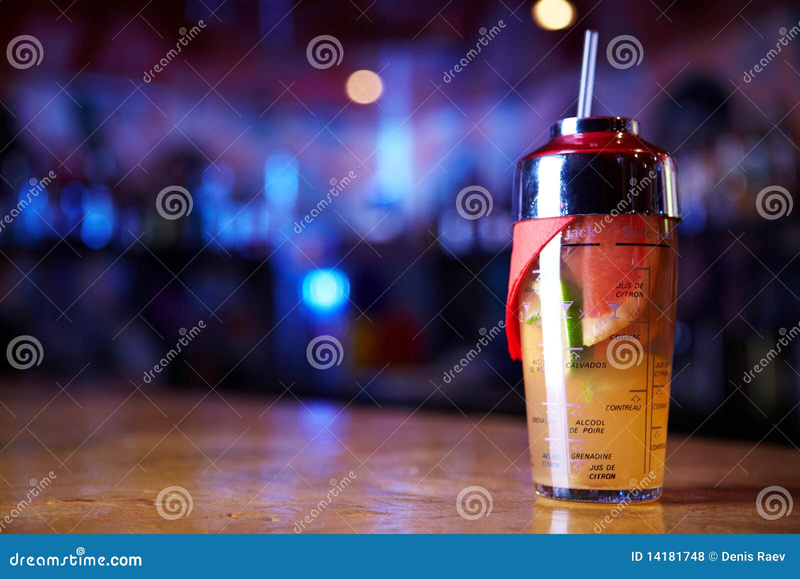 Cocktail in a shaker stock photo. Image of stirring, cocktail 14181748