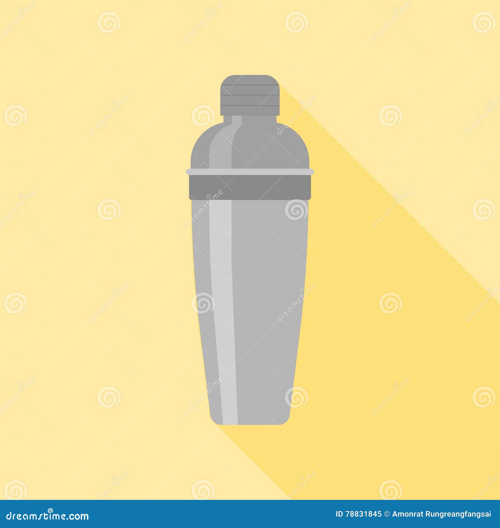 Cocktail shaker icon stock vector. Illustration of party 78831845