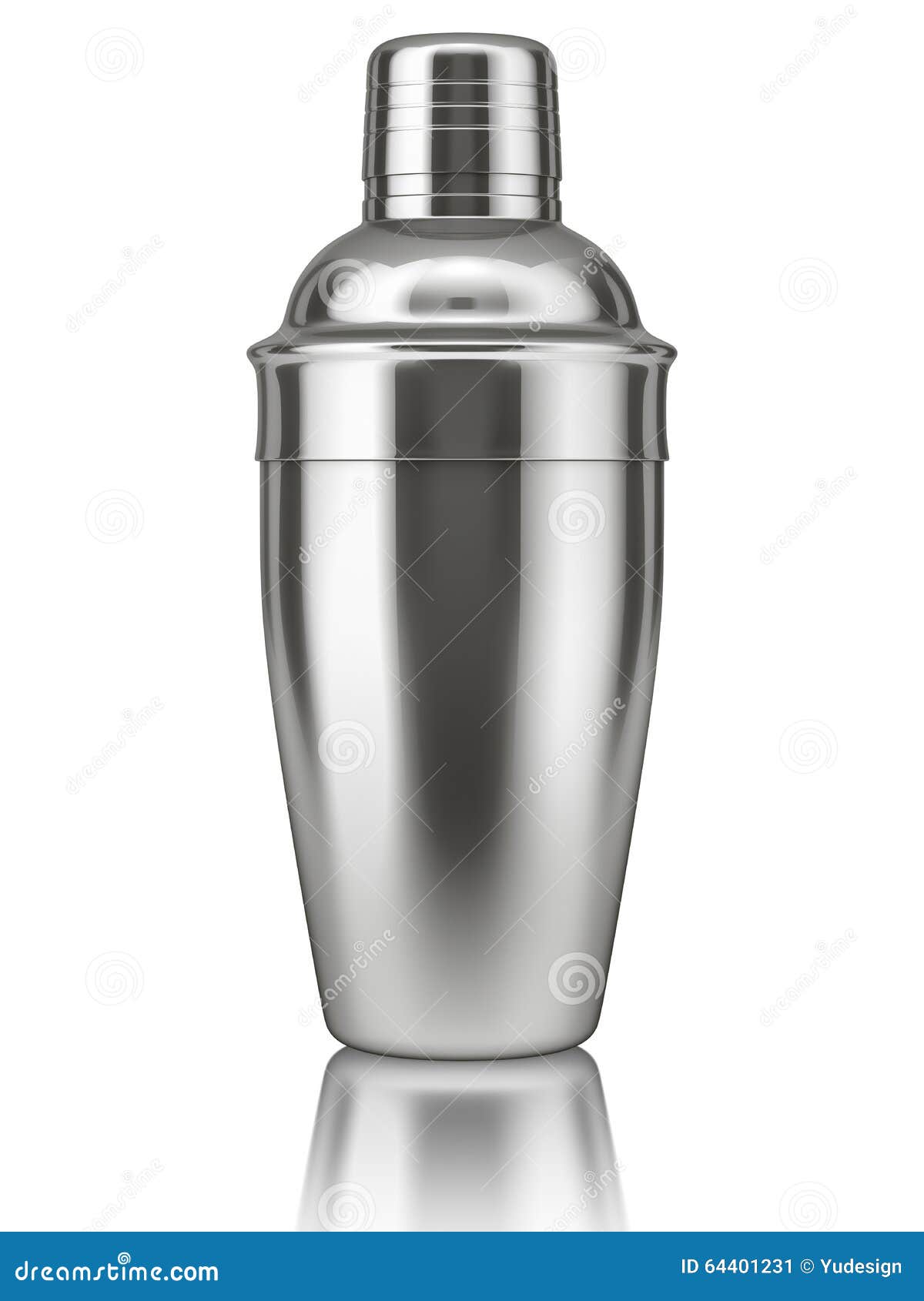 Cocktail Shaker on White Background Stock Illustration - Illustration of  metal, background: 64401231, image size:1200x1690